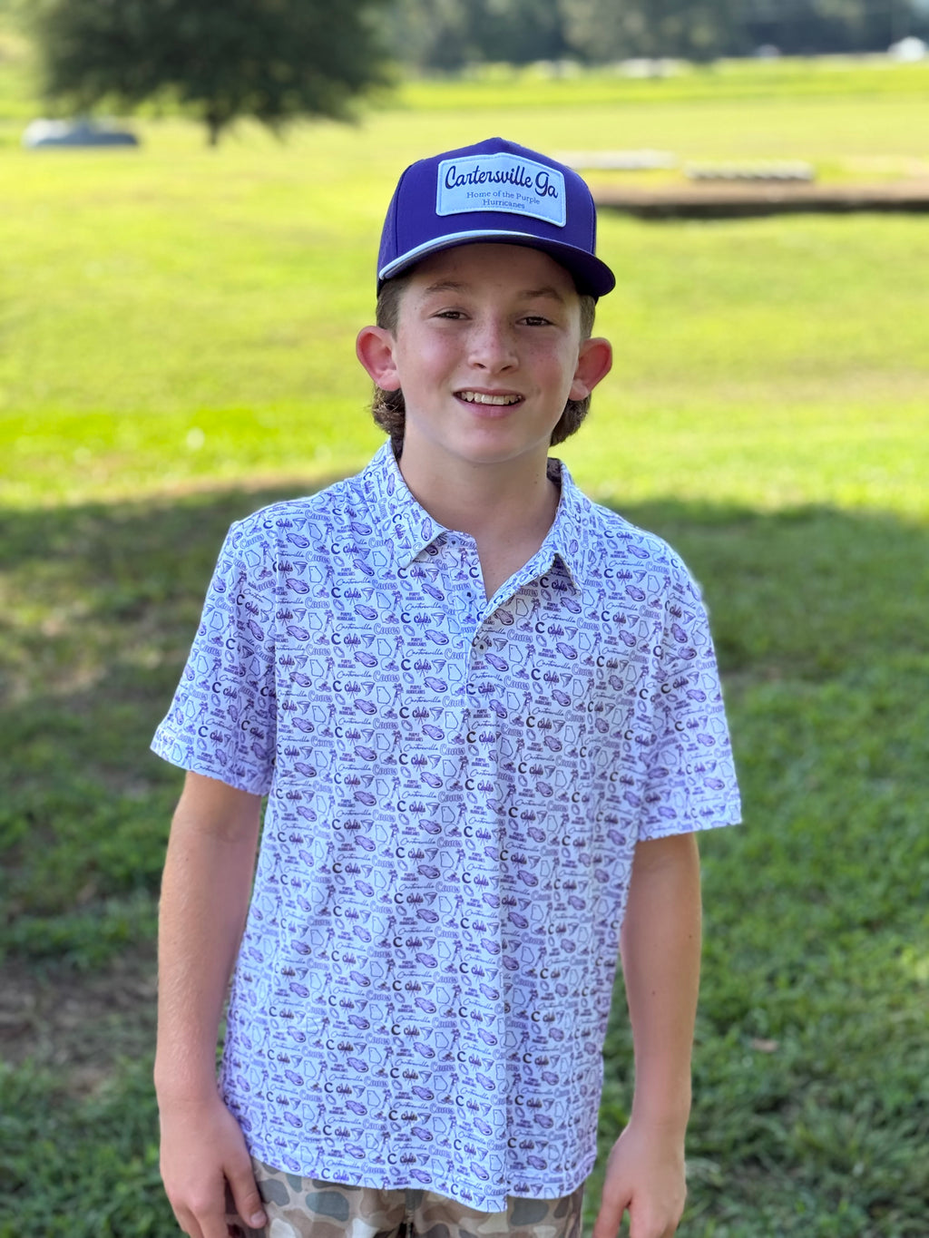 Youth Canes Spirit Polo