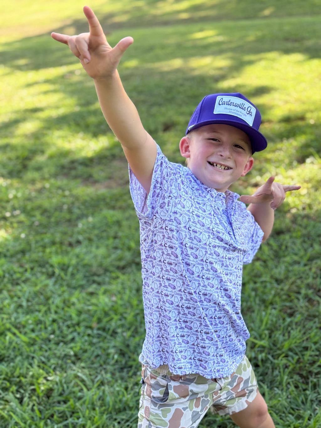 Youth Canes Spirit Polo
