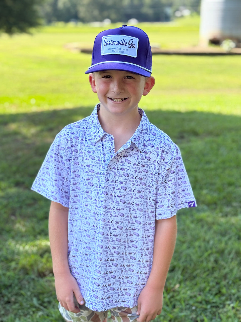 Youth Canes Spirit Polo