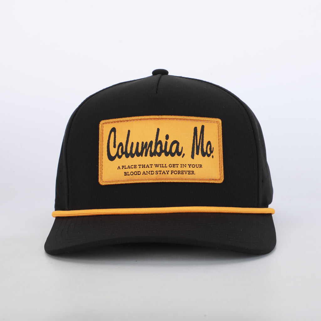 Columbia, MO Embroidered State Hat with Rope