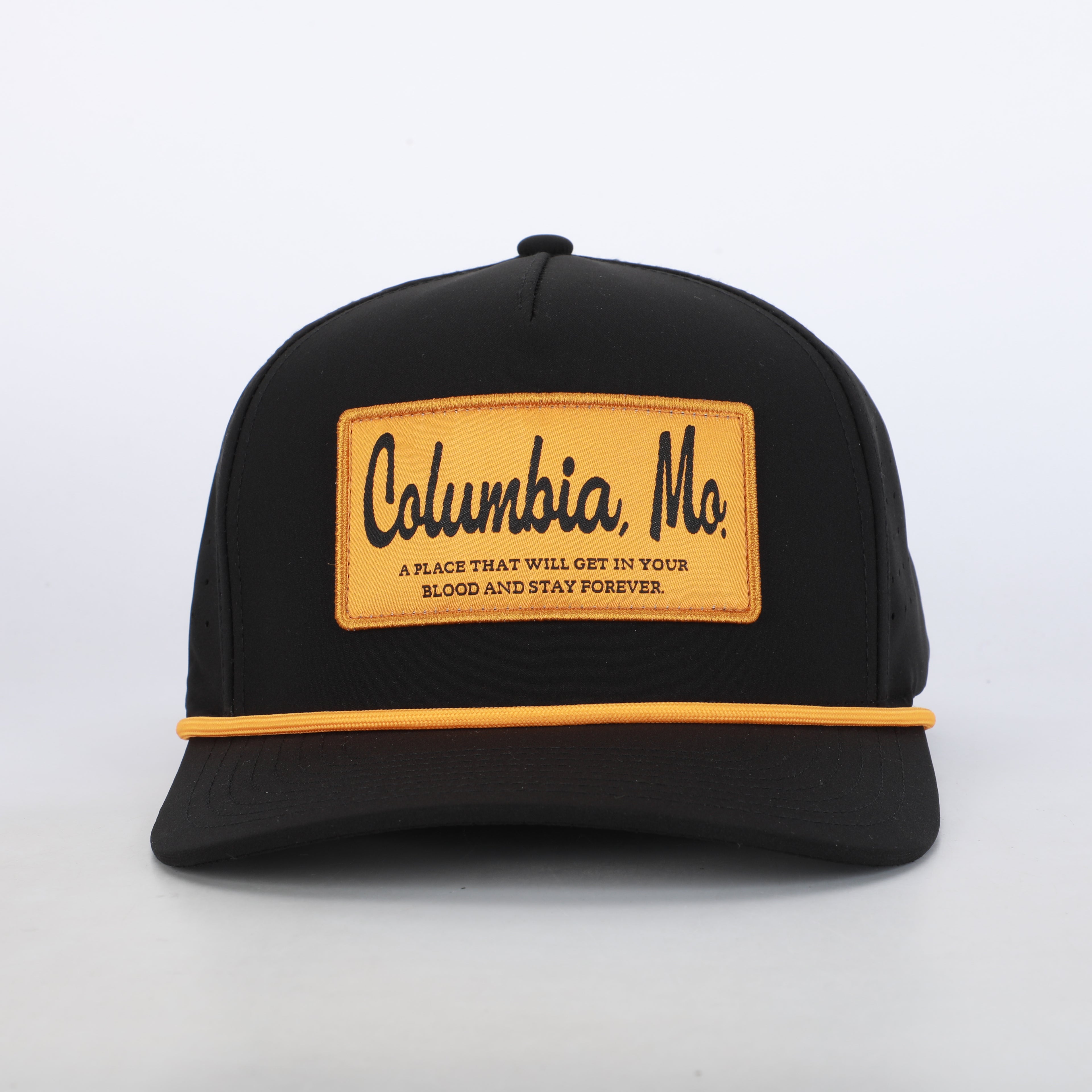 Columbia, MO Embroidered State Hat with Rope