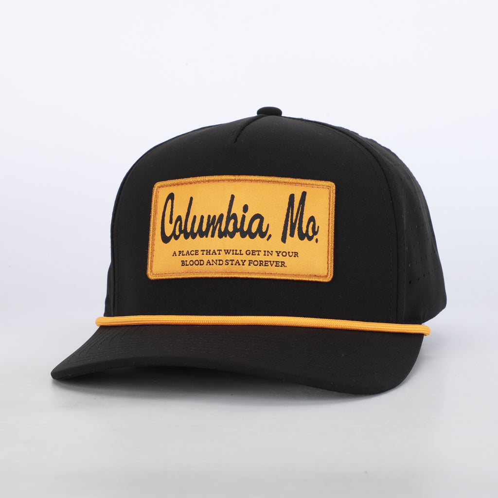 Columbia, MO Embroidered State Hat with Rope