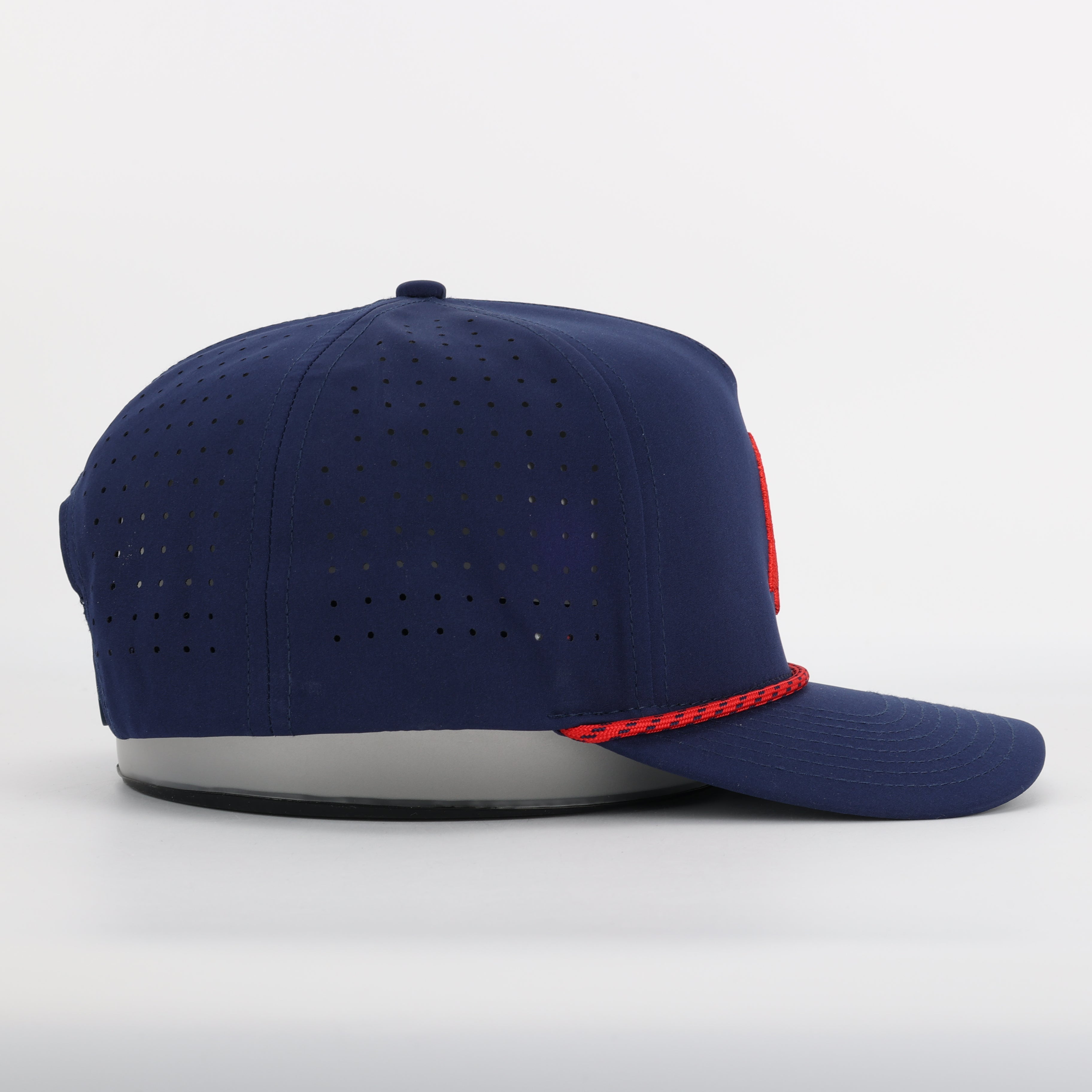 Oxford, MS Embroidered State Navy Blue Hat with Rope
