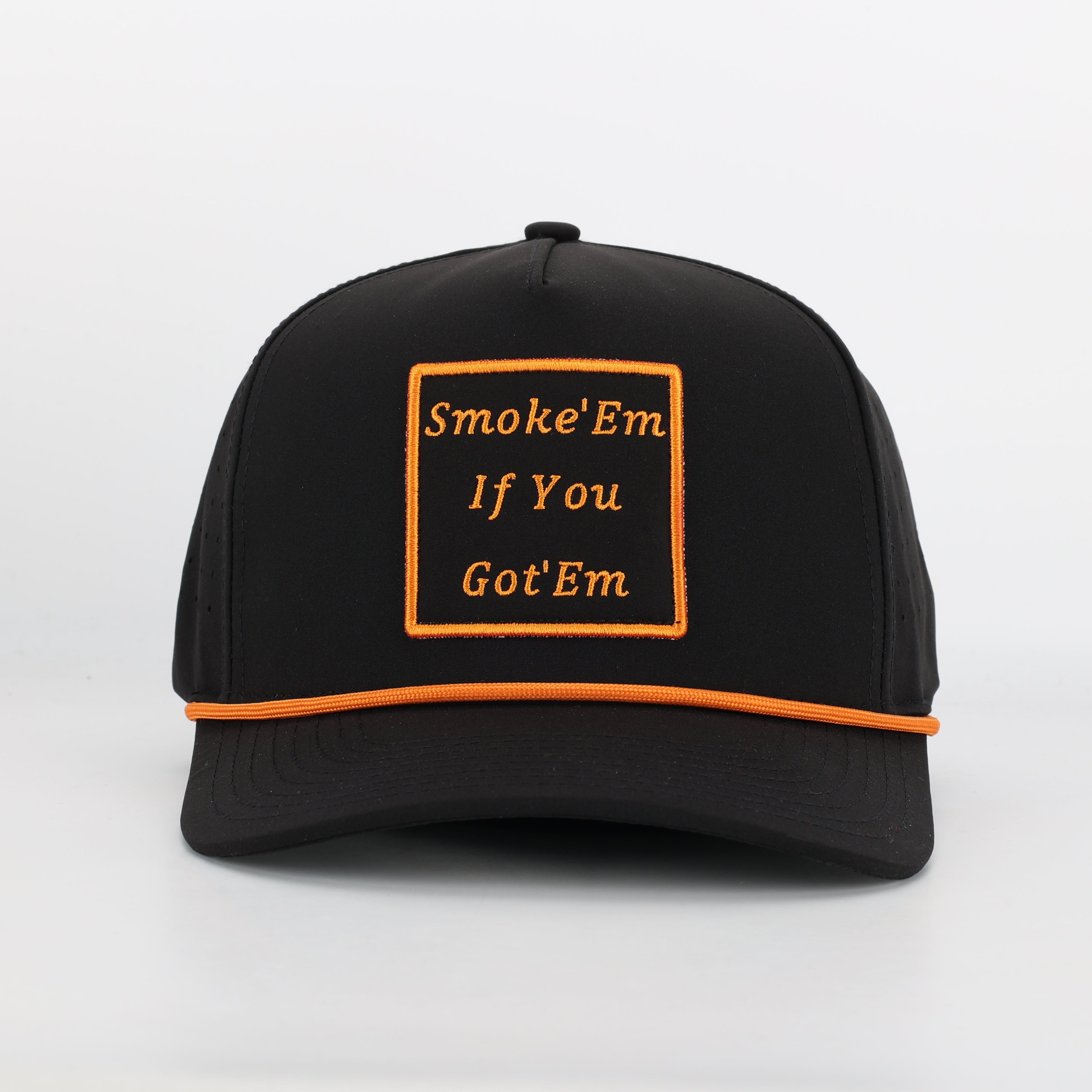 Smoke’Em If You Got’Em Black Rope Hat