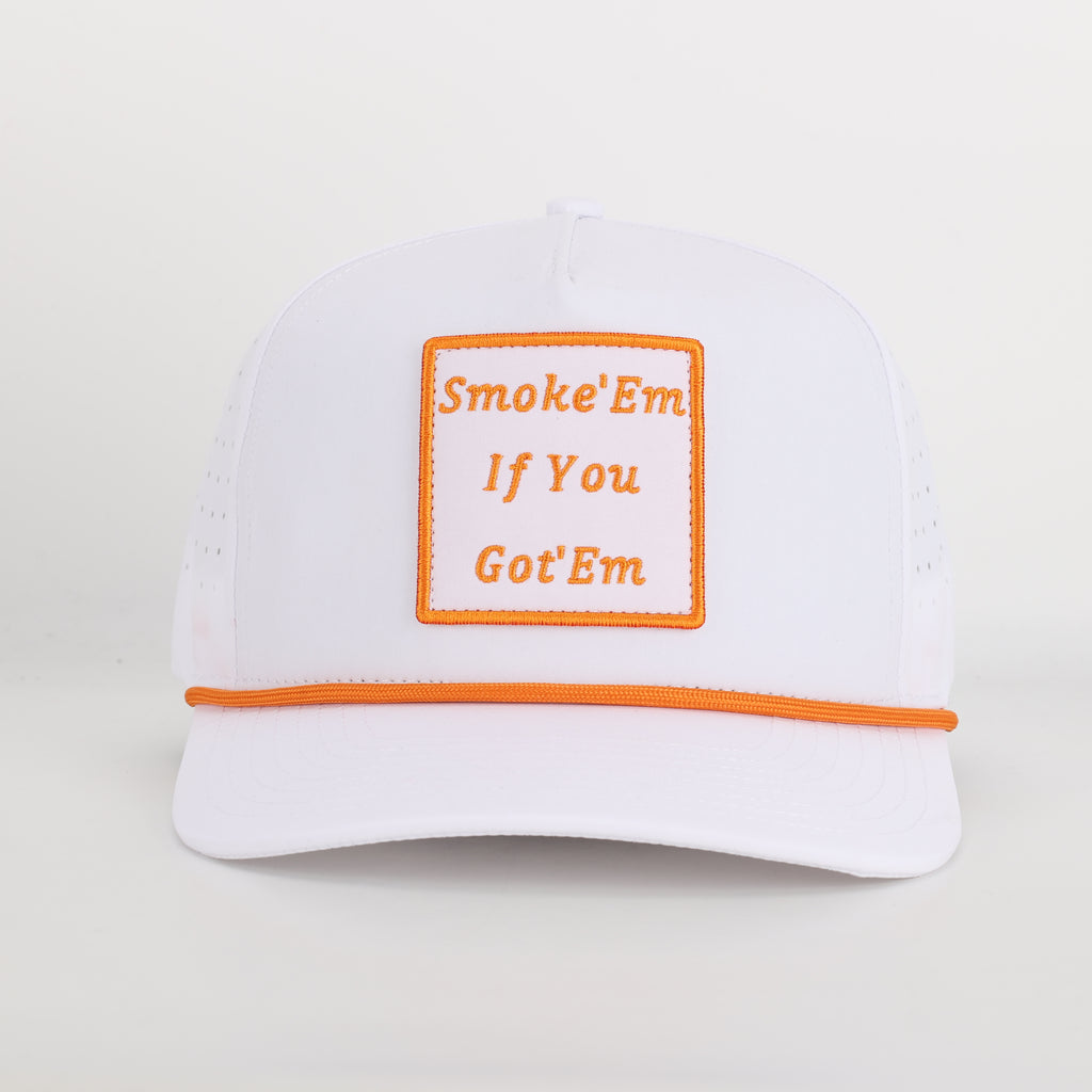 Smoke’Em If You Got’Em White Rope Hat