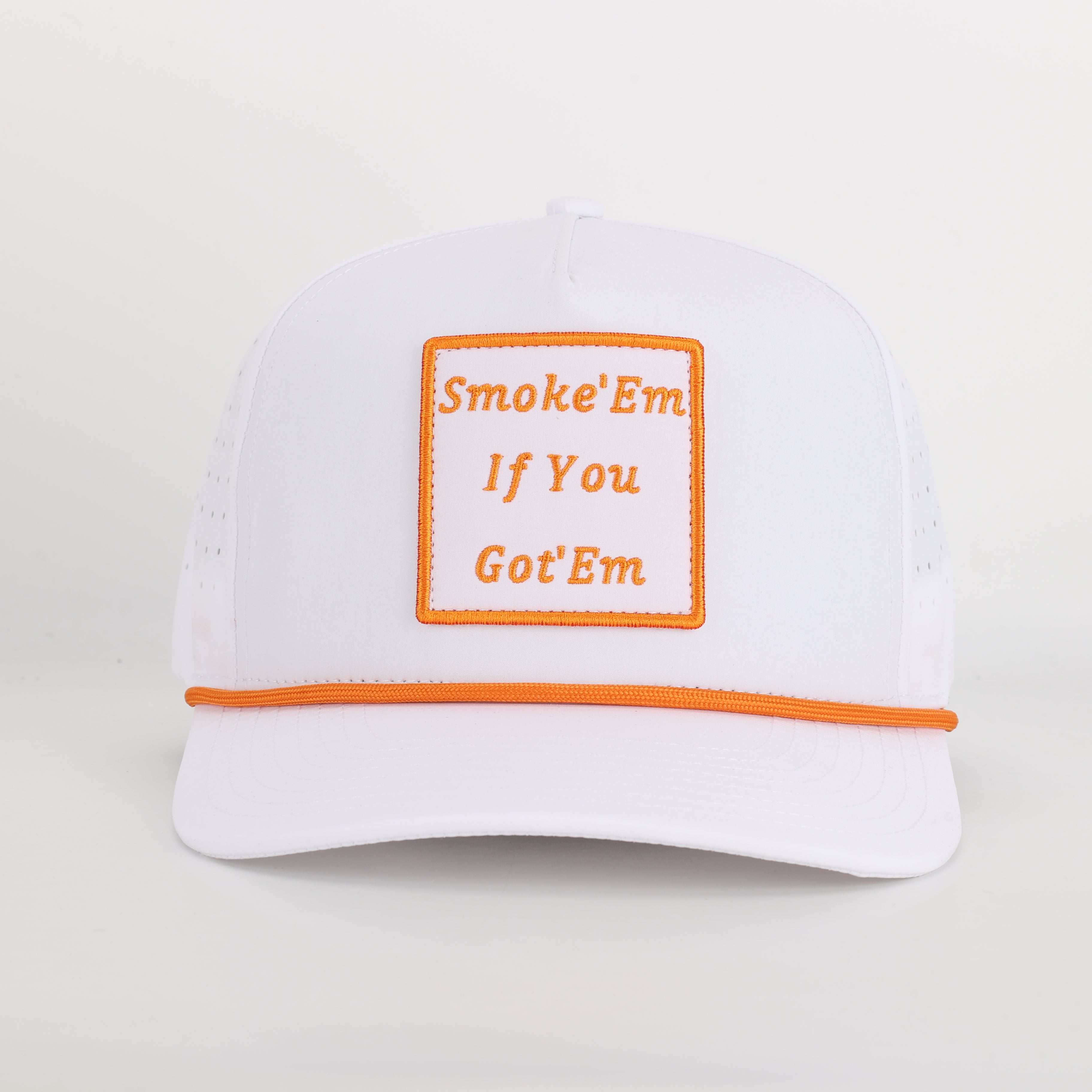 Smoke’Em If You Got’Em White Rope Hat