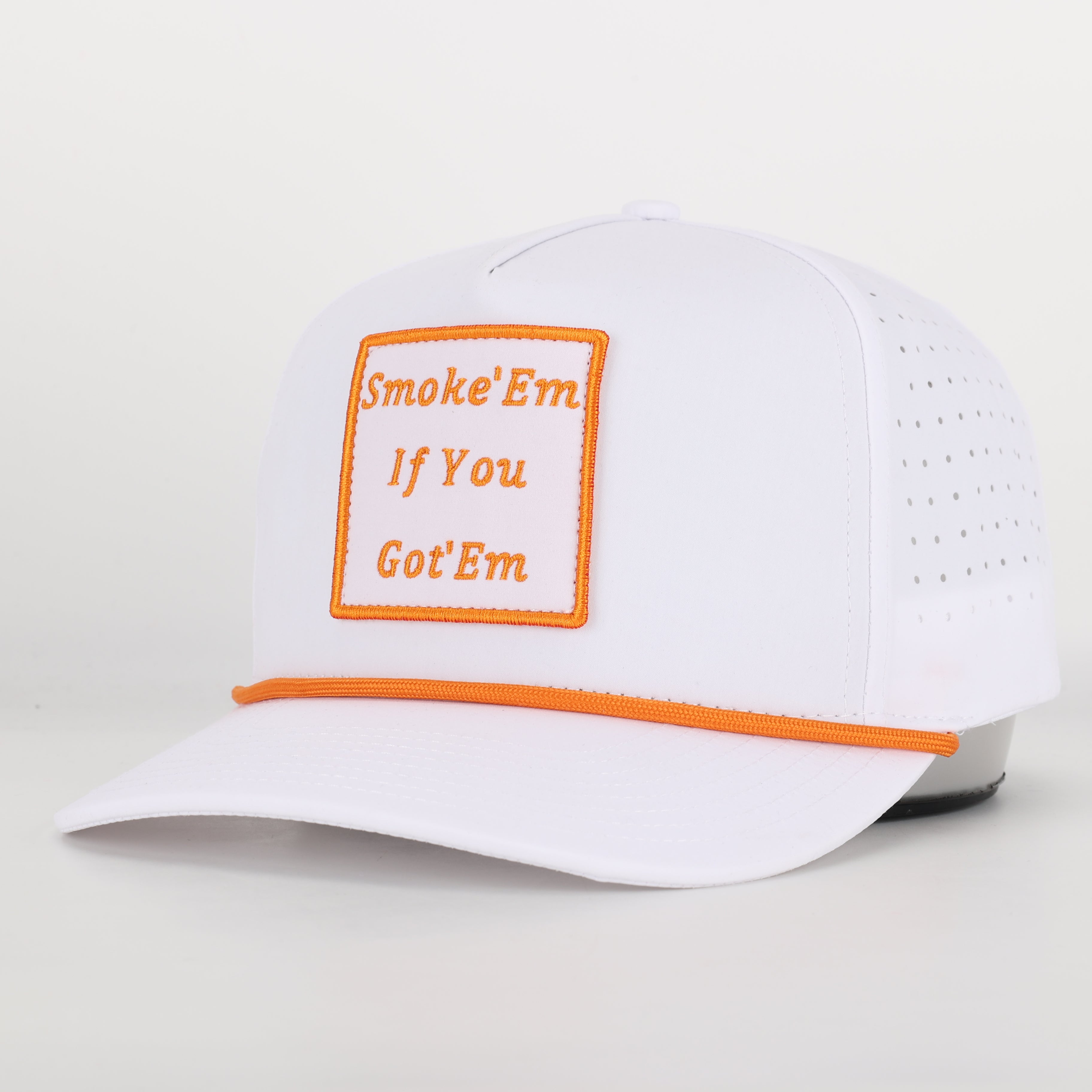 Smoke’Em If You Got’Em White Rope Hat