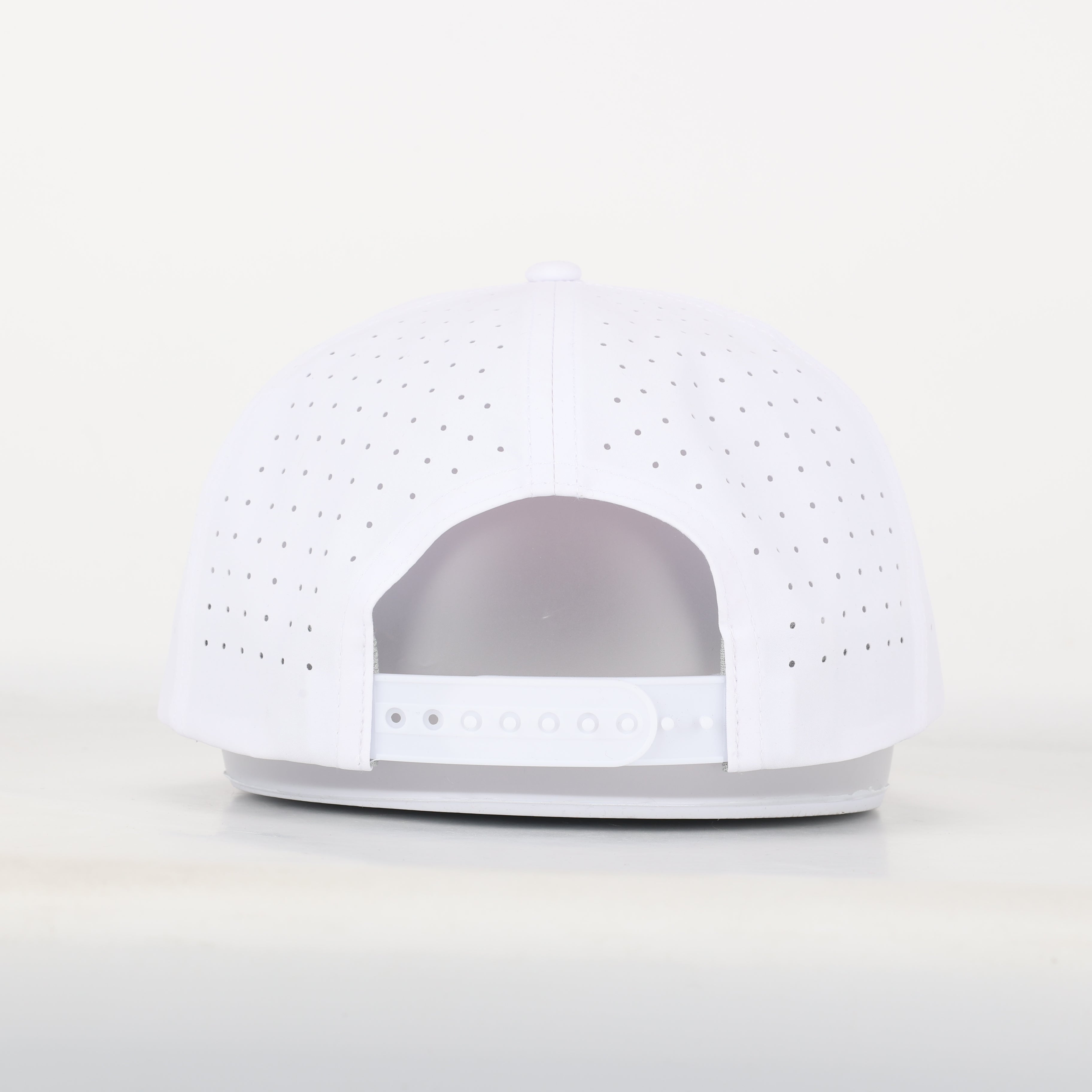 Tri State Embroidered White Hat with Rope