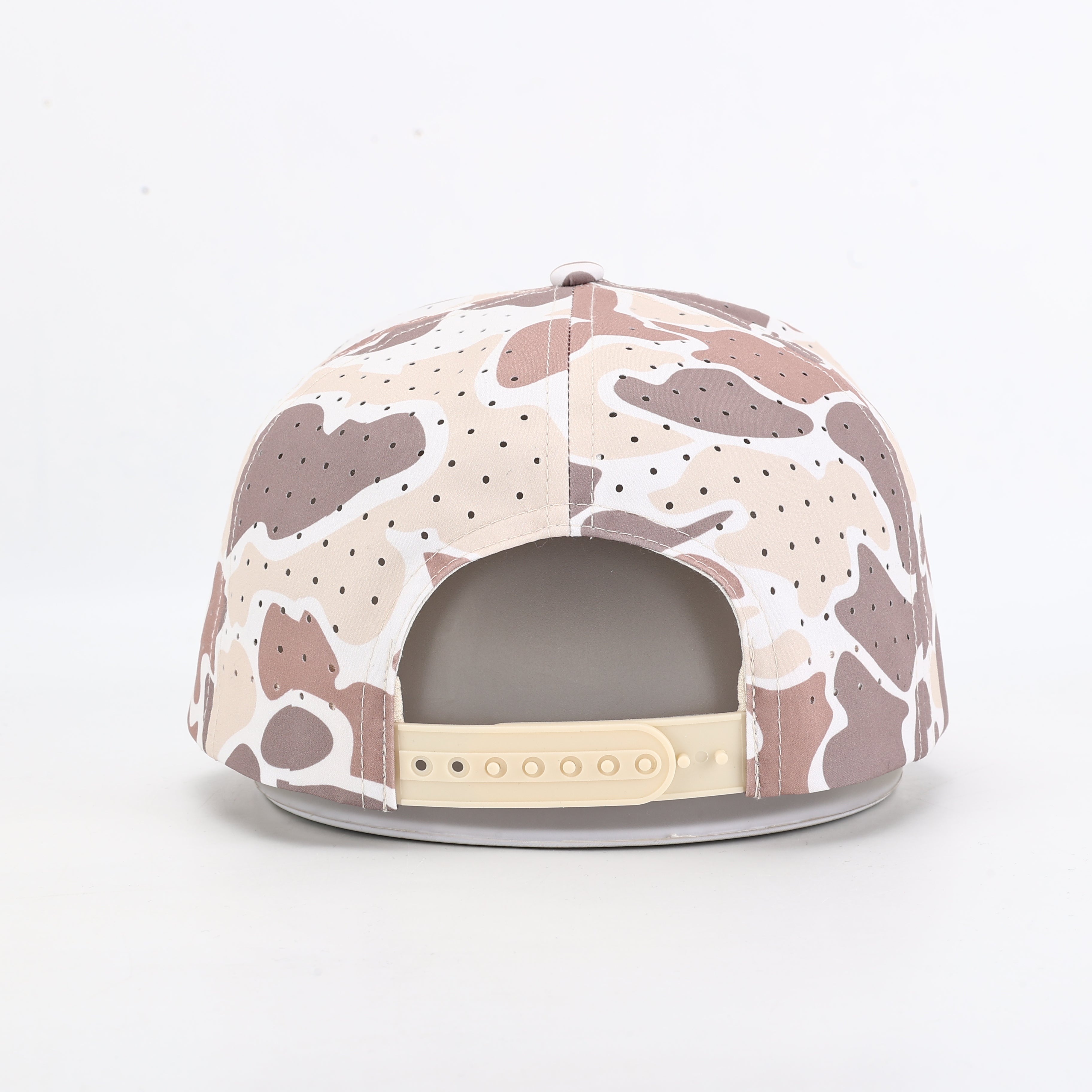 Tap It In Khaki Camo Patch Hat with Rope