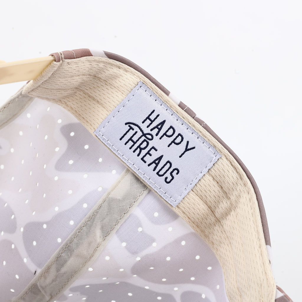 Tap It In Khaki Camo Patch Hat with Rope