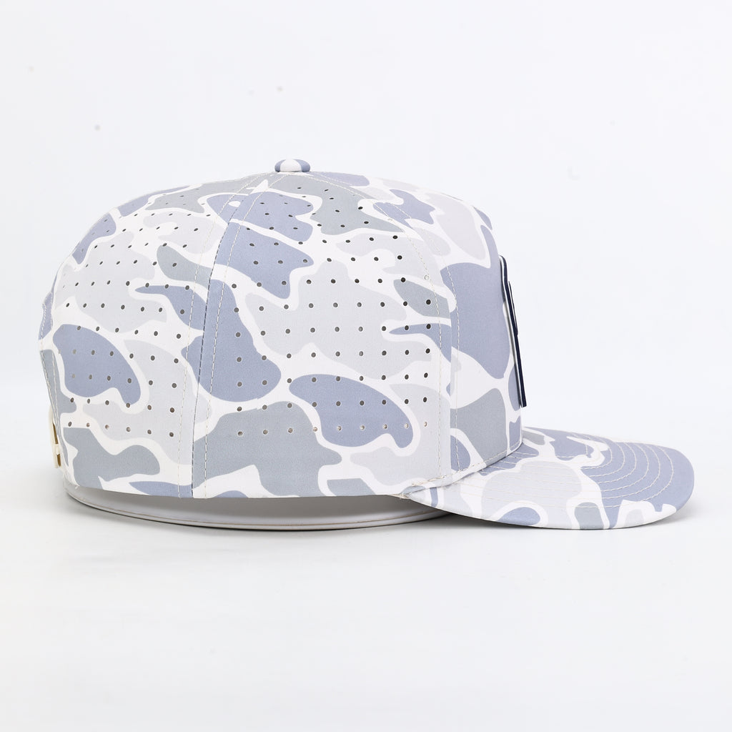Tap It In Khaki White Patch Hat with Rope