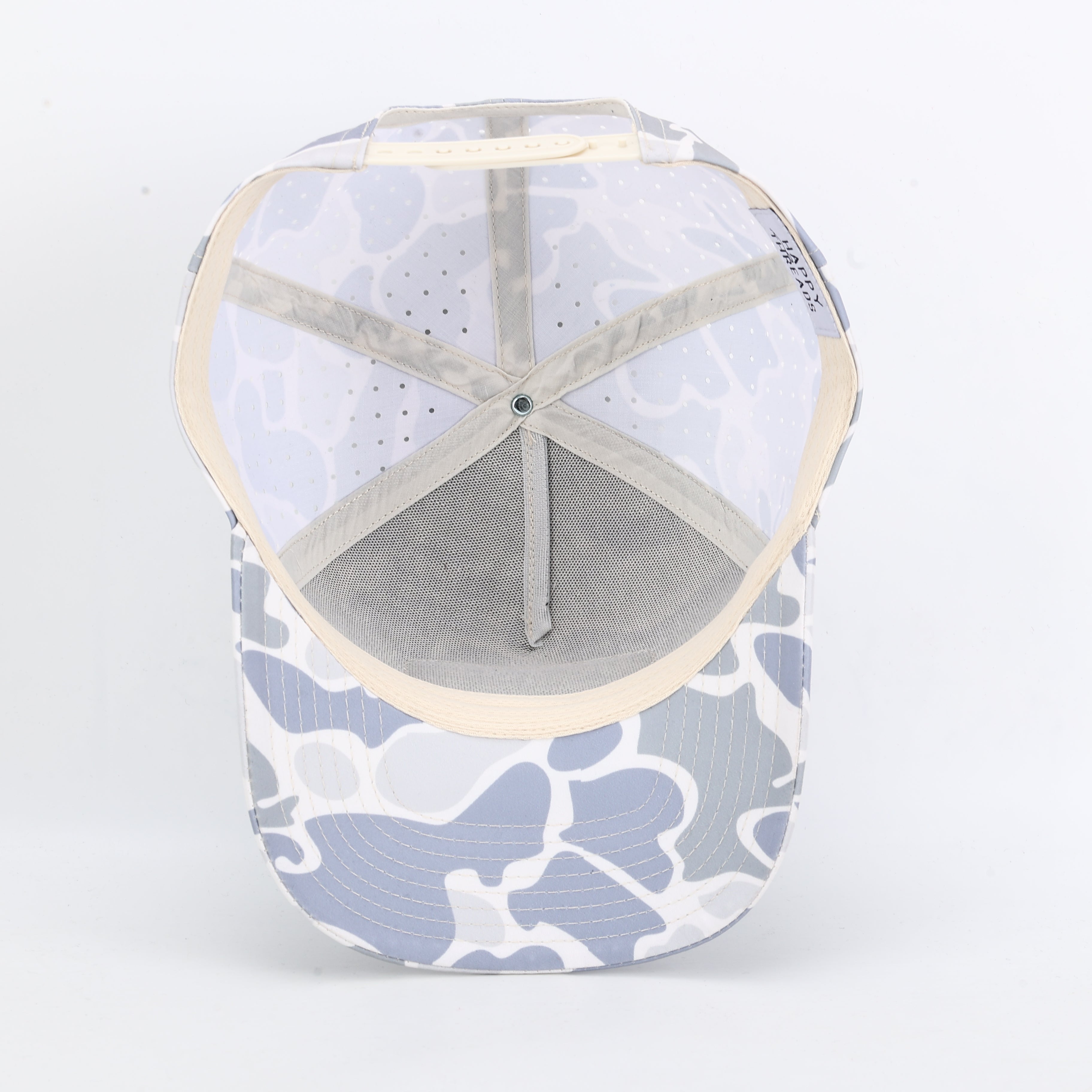 Tap It In Khaki White Patch Hat with Rope