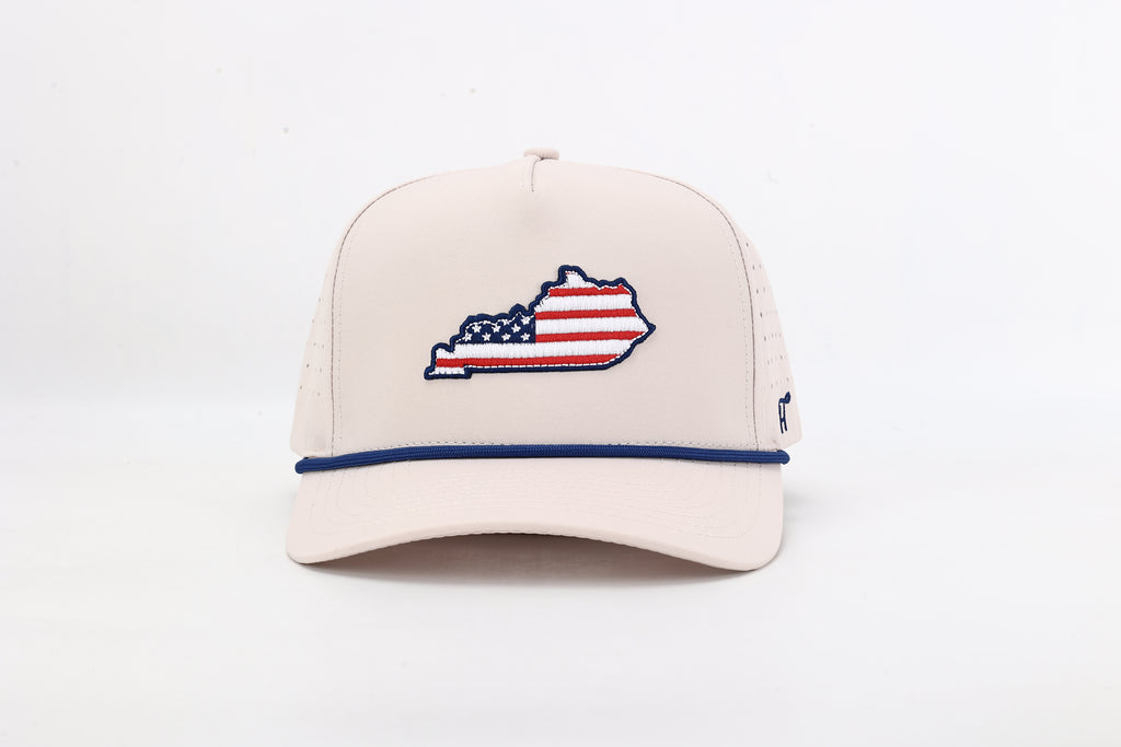 Kentucky State Flag Rope Hat