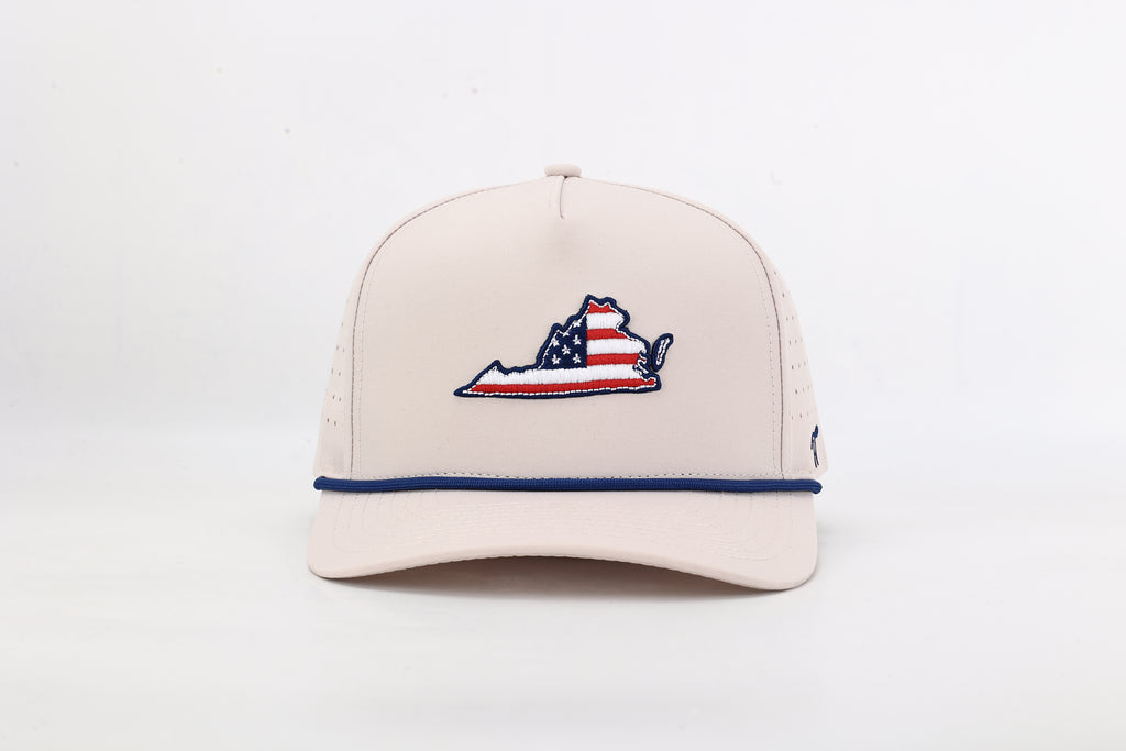 Virginia State Flag Rope Hat