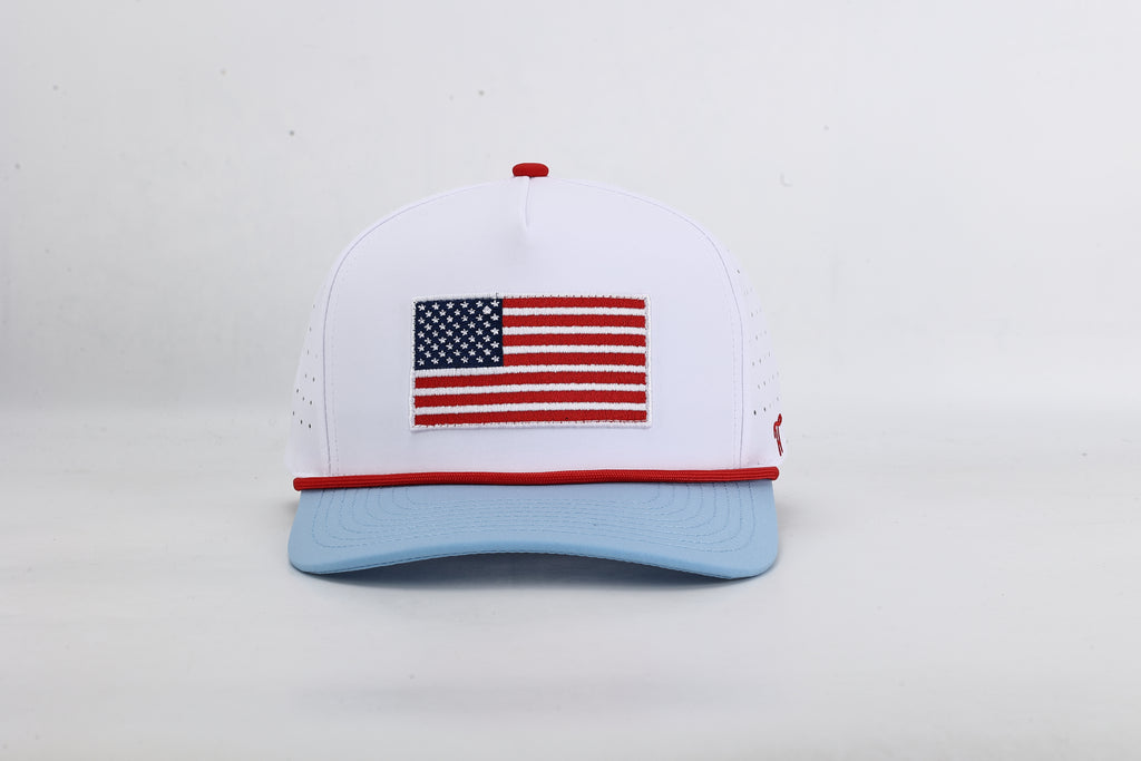 USA Flag Rope Hat
