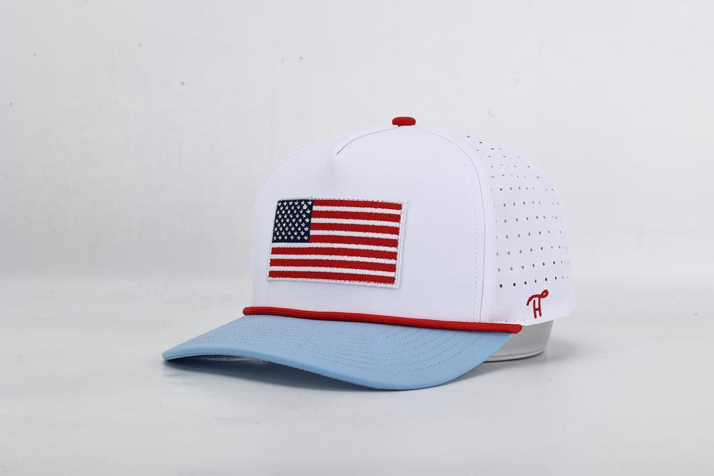 USA Flag Rope Hat