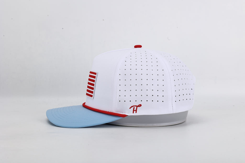USA Flag Rope Hat