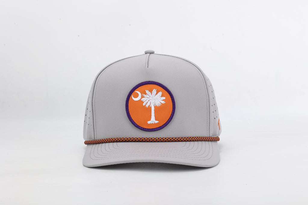 Palm Tree Orange Rope Hat