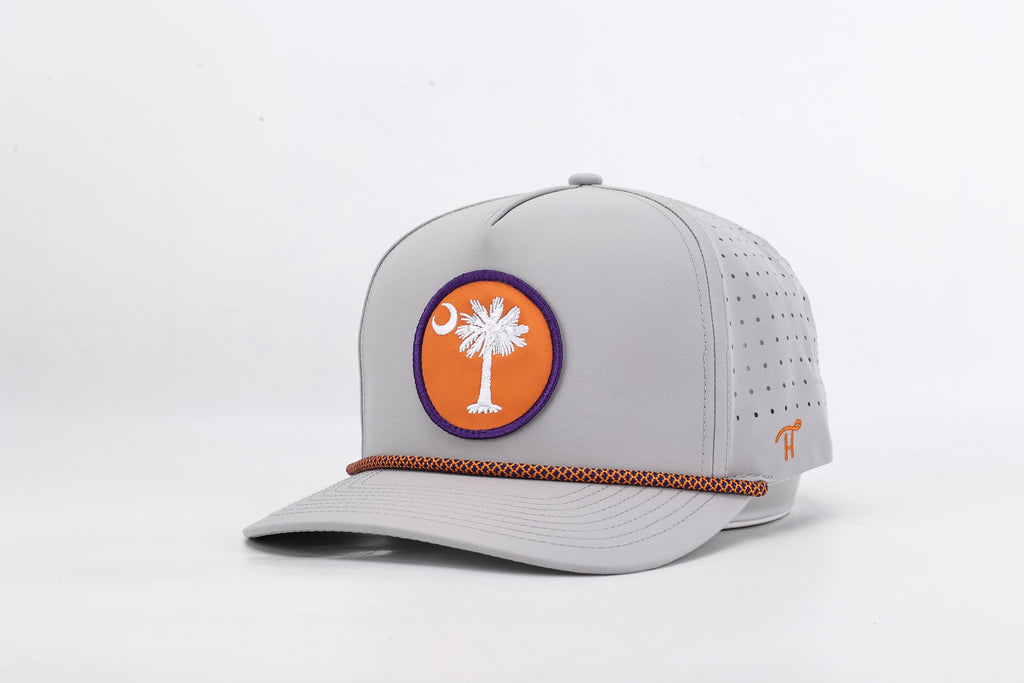 Palm Tree Orange Rope Hat