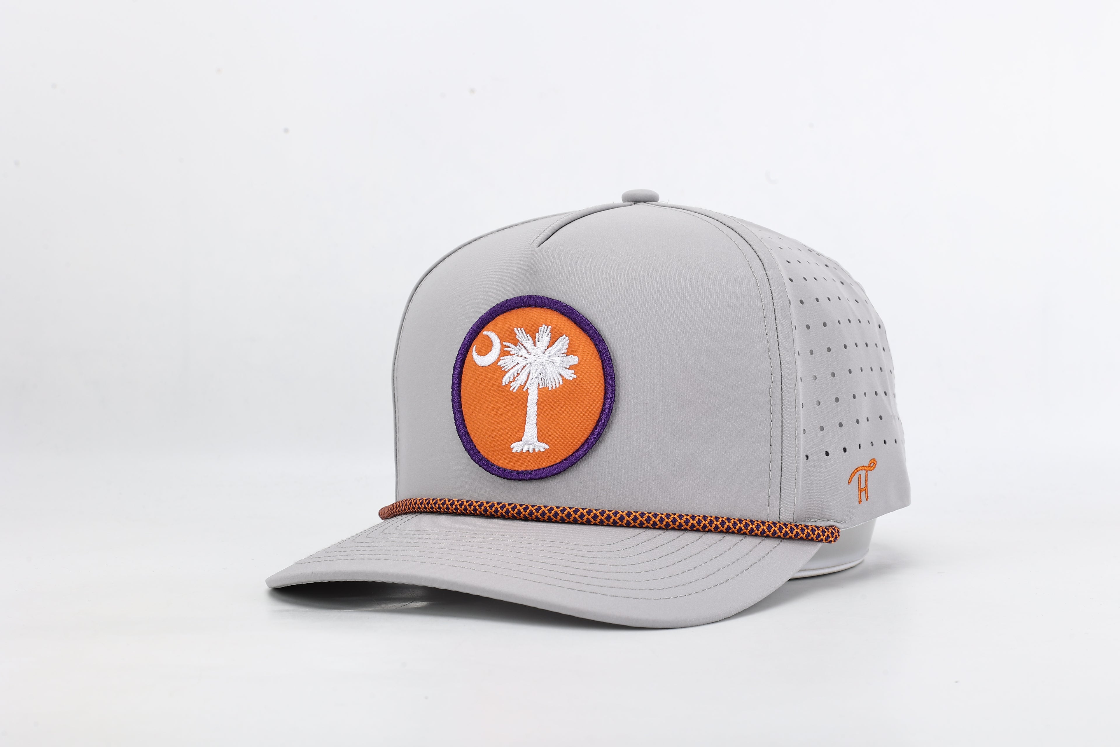 Palm Tree Orange Rope Hat