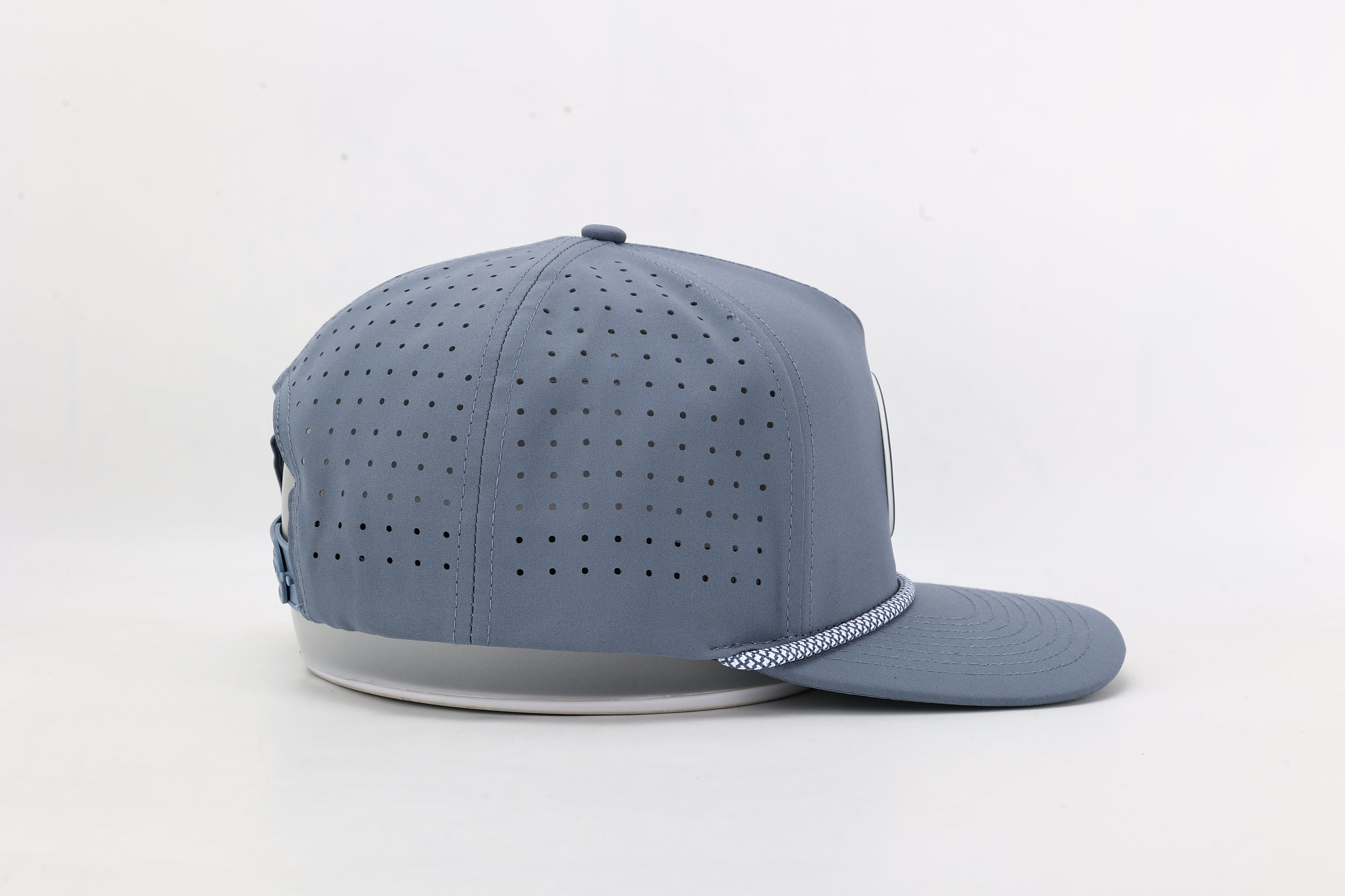 Grey Hat with Rubber Golf Ball Patch