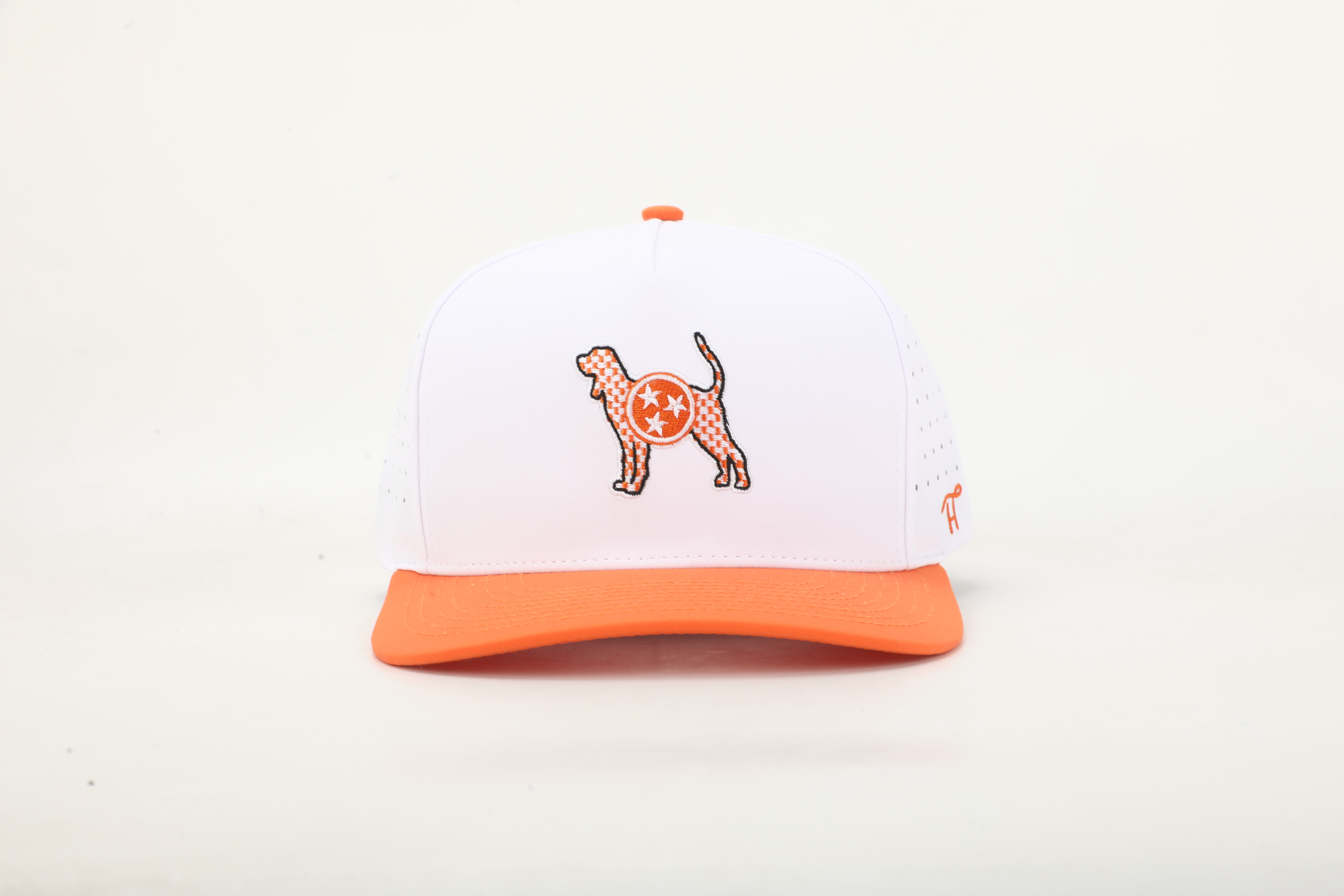 White Checkerboard Smokey Tri-Star Tennessee Hat
