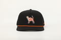Black Checkerboard Smokey Tri-Star Tennessee Hat