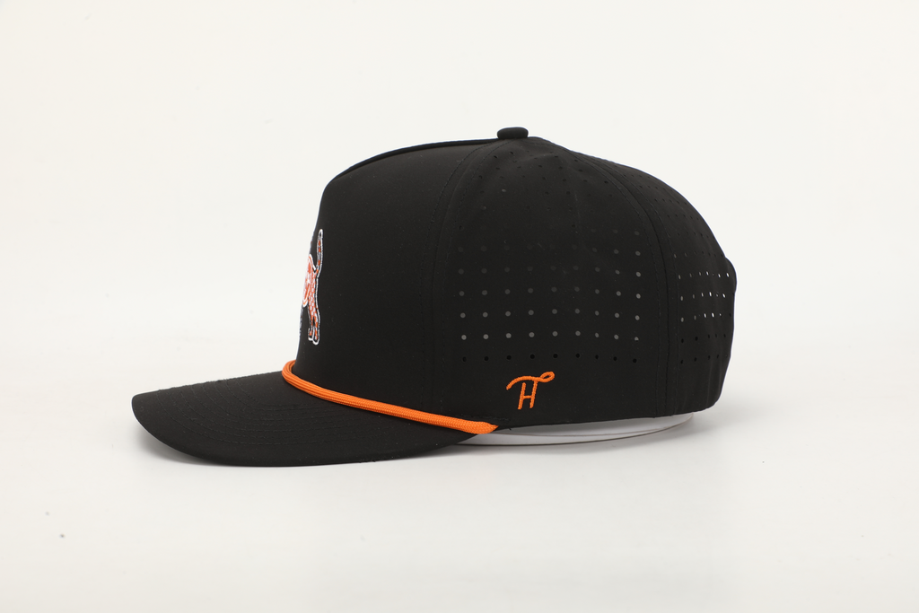 Black Checkerboard Smokey Tri-Star Tennessee Hat