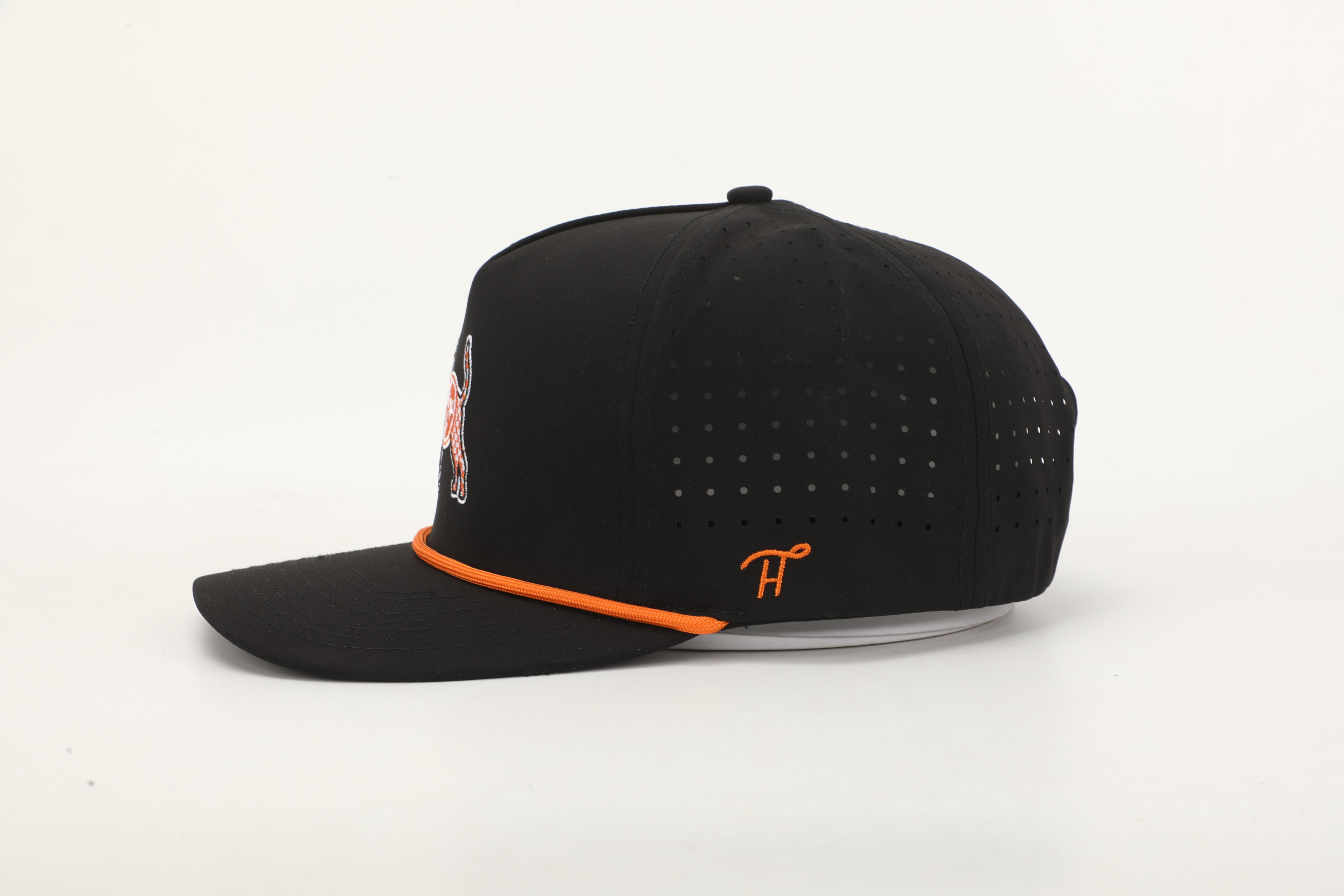 Black Checkerboard Smokey Tri-Star Tennessee Hat