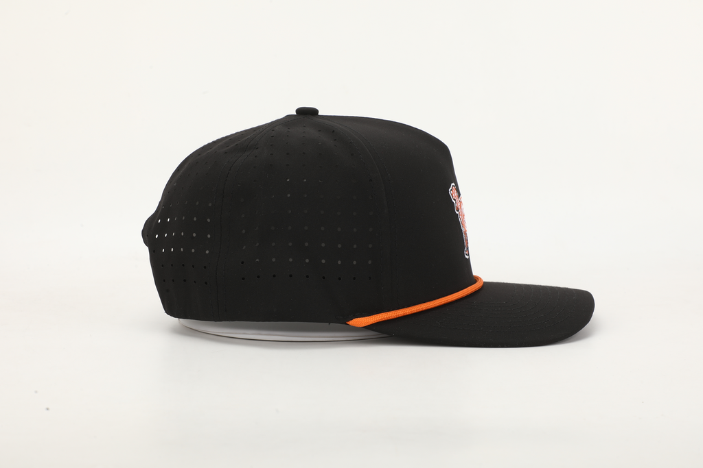 Black Checkerboard Smokey Tri-Star Tennessee Hat