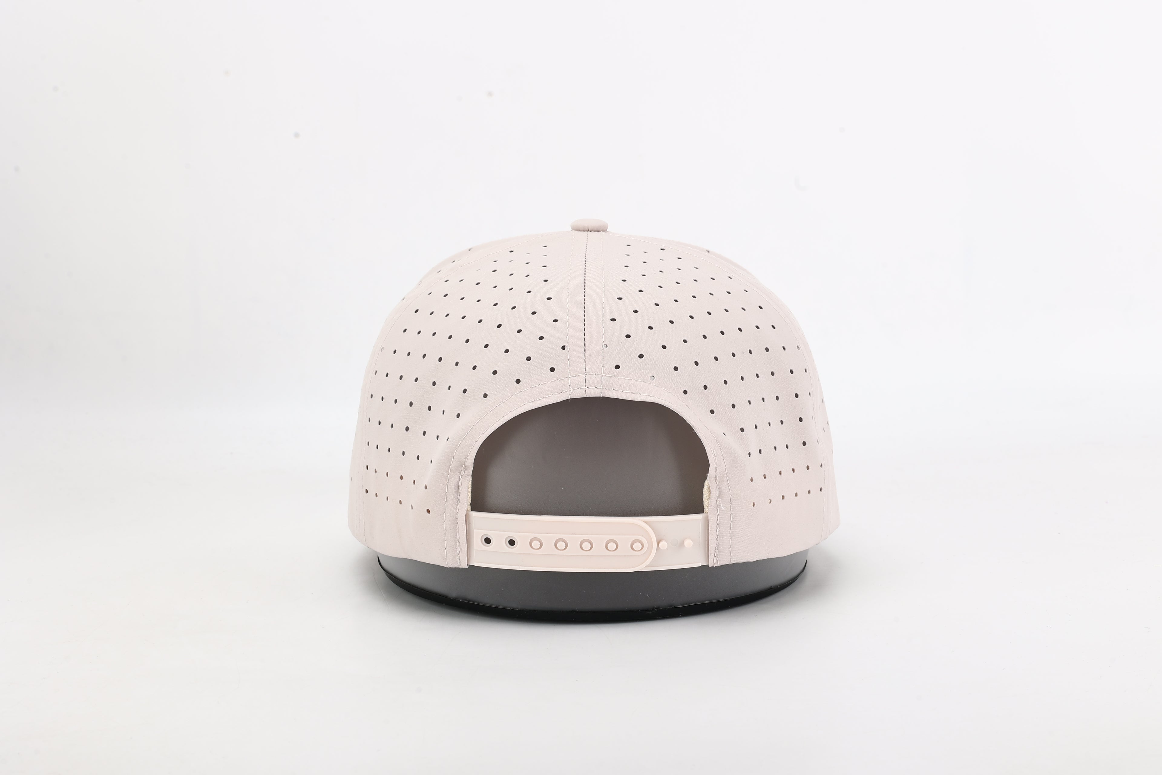 Tan Hat with Rubber Golf Ball Patch