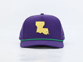 Louisiana Mardi Gras Rope Hat