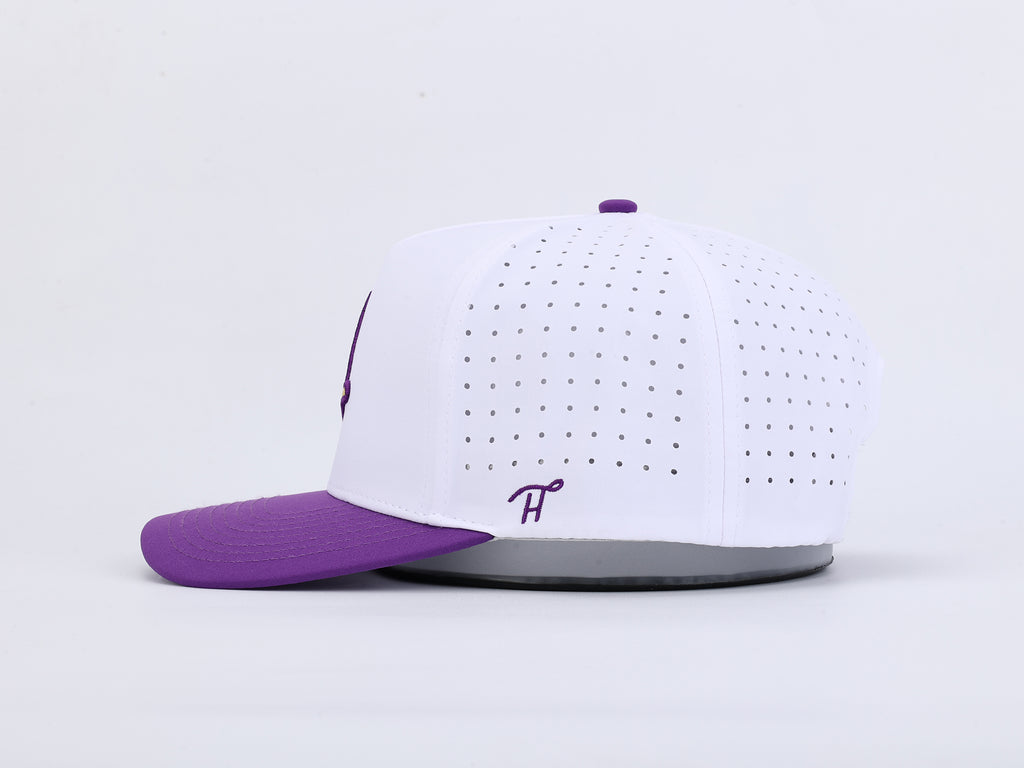 Geaux Time- Purple & Gold Hand Sign Hat