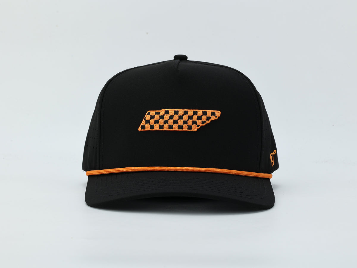 Tennessee Checkerboard Rope Hat