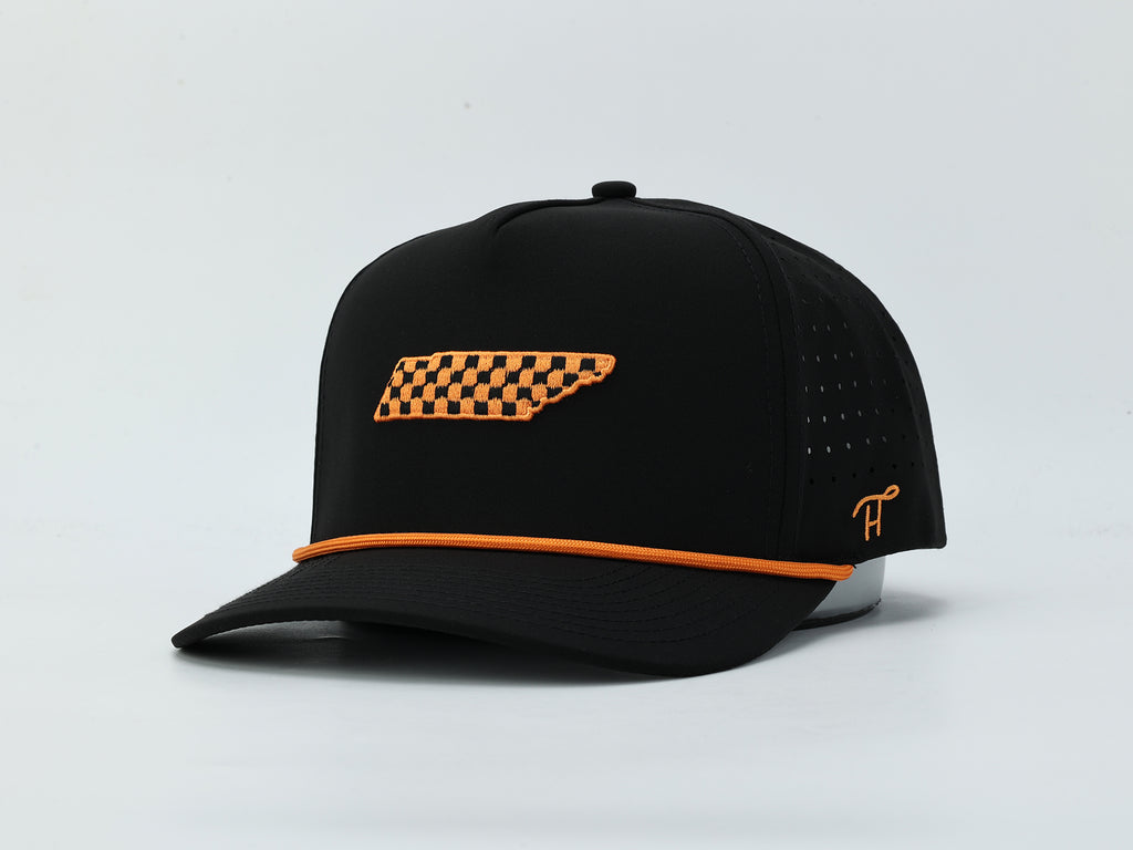 Tennessee Checkerboard Rope Hat