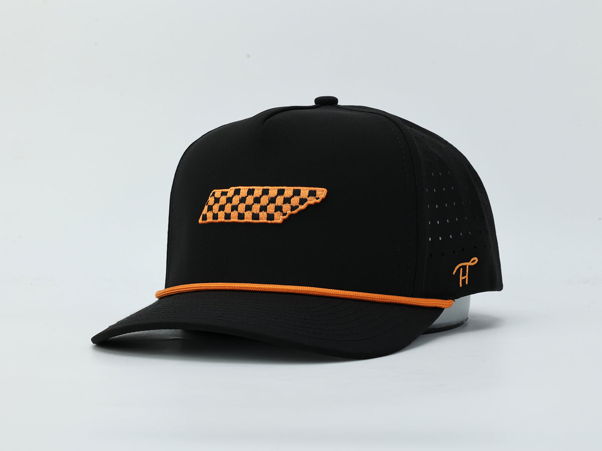 Tennessee Checkerboard Rope Hat