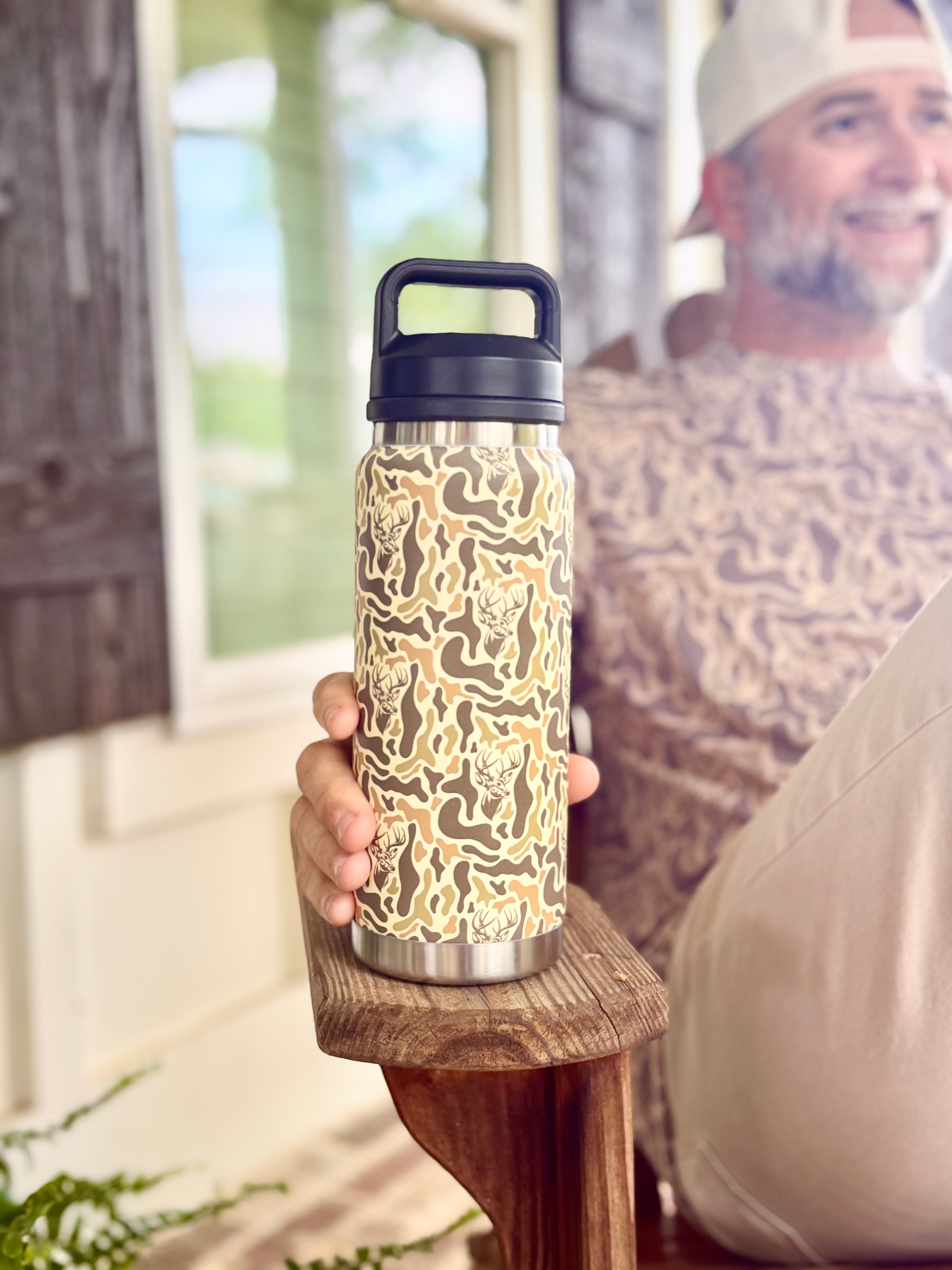 Camo Deer Tumbler