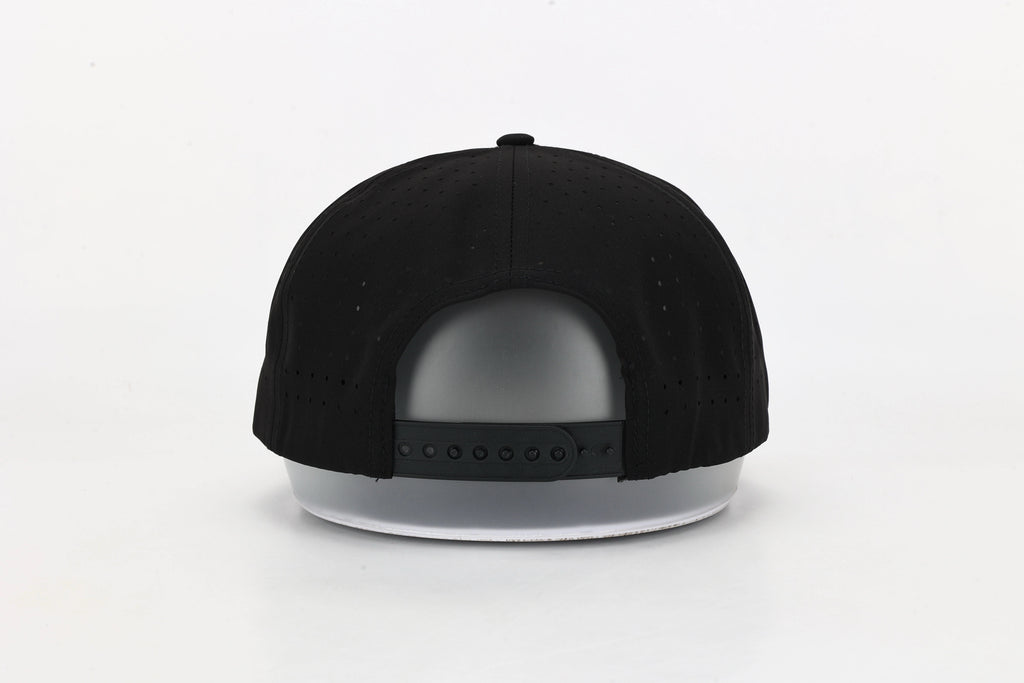 Black Smokey Hat with Rope