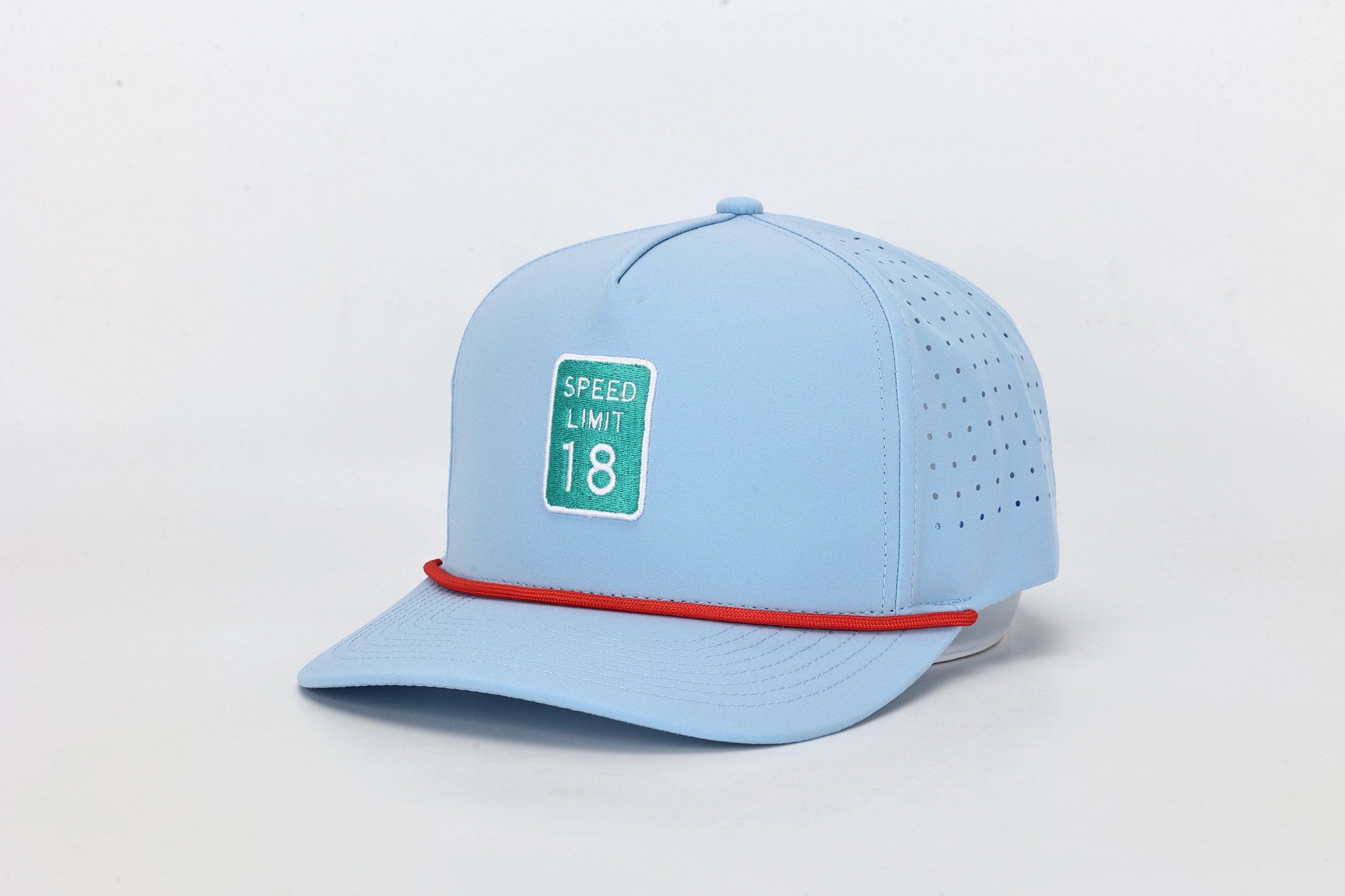 Speed Limit 18 Hat with Rope