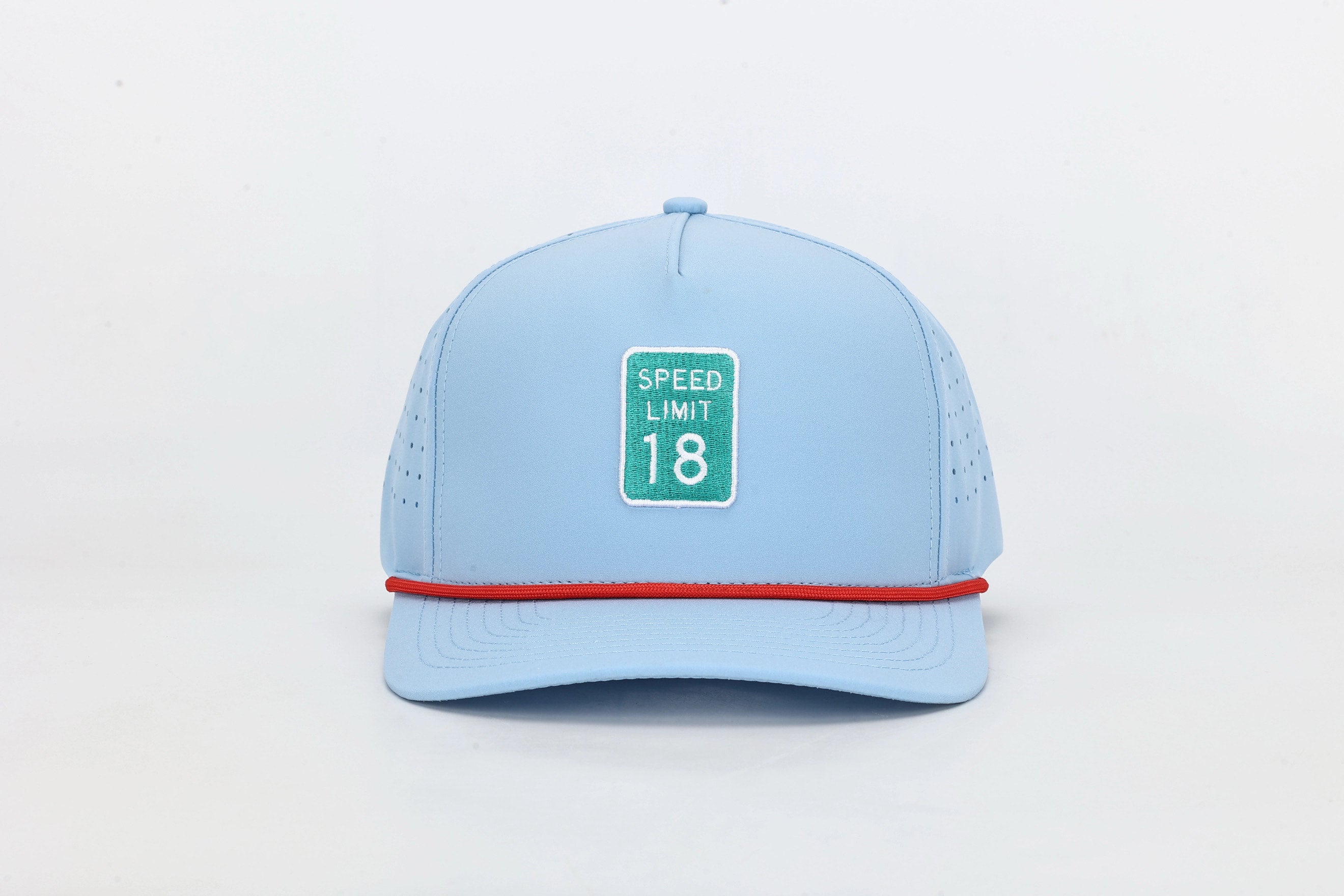 Speed Limit 18 Hat with Rope