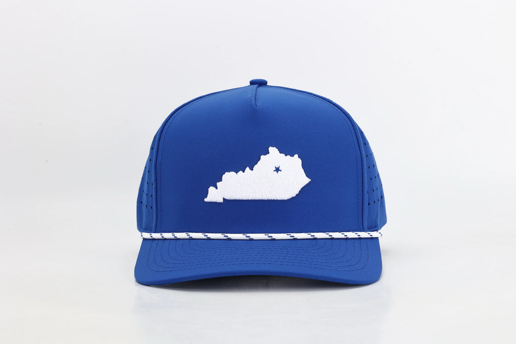 Lexington, KY Embroidered State Hat with Rope