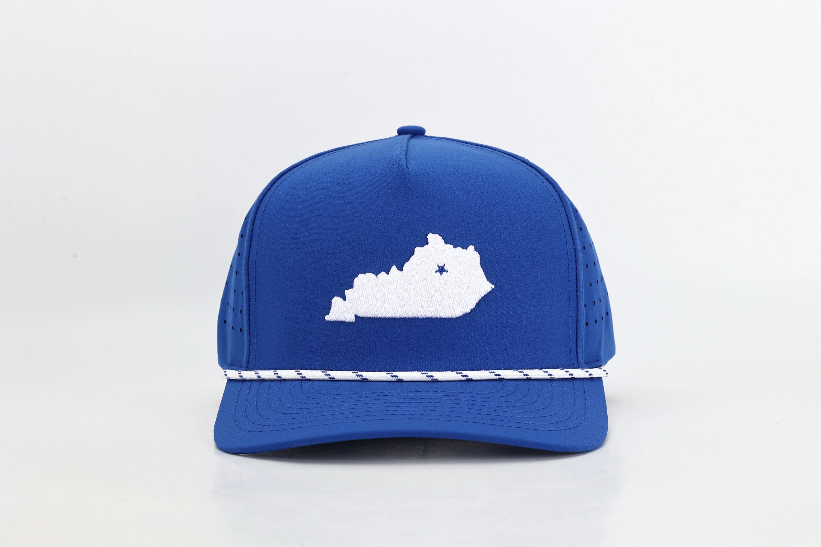 Lexington, KY Embroidered State Hat with Rope