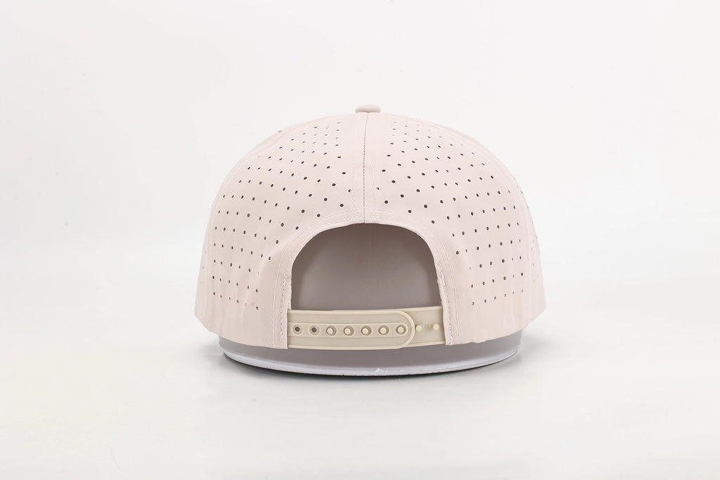 Tan Georgia Peach Embroidered Hat with Rope