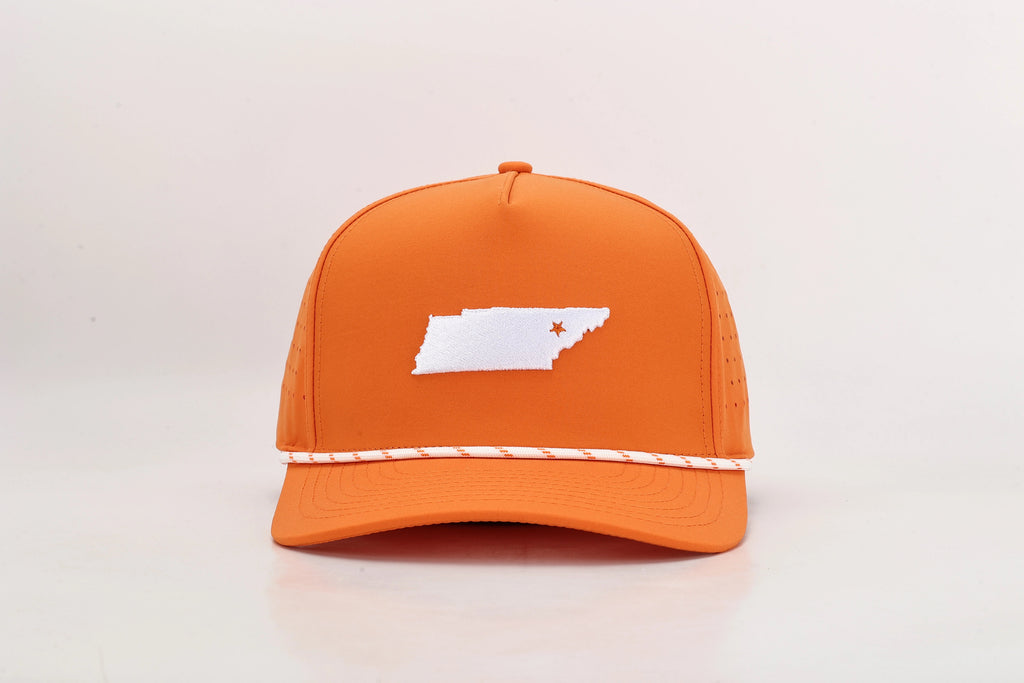 Knoxville, TN Embroidered State Hat with Rope