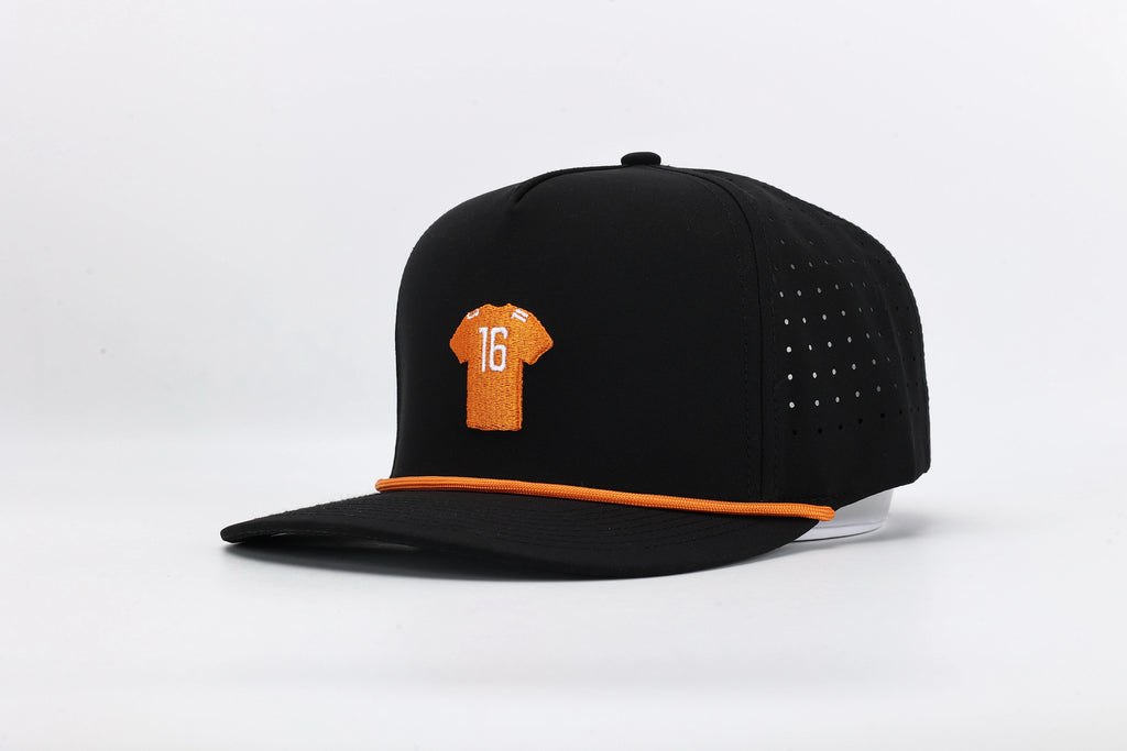 #16 Jersey Embroidered Hat with Rope