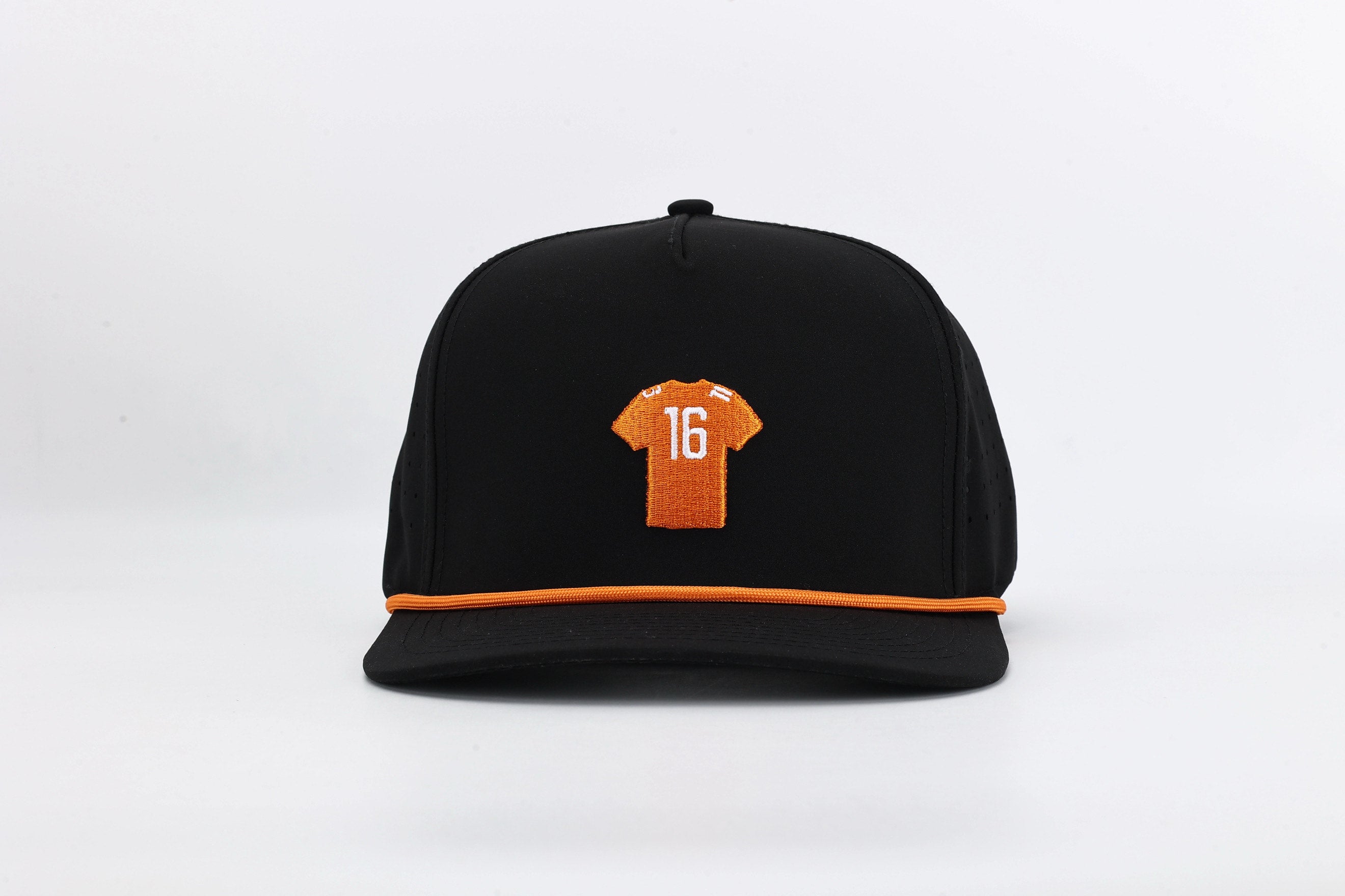 #16 Jersey Embroidered Hat with Rope