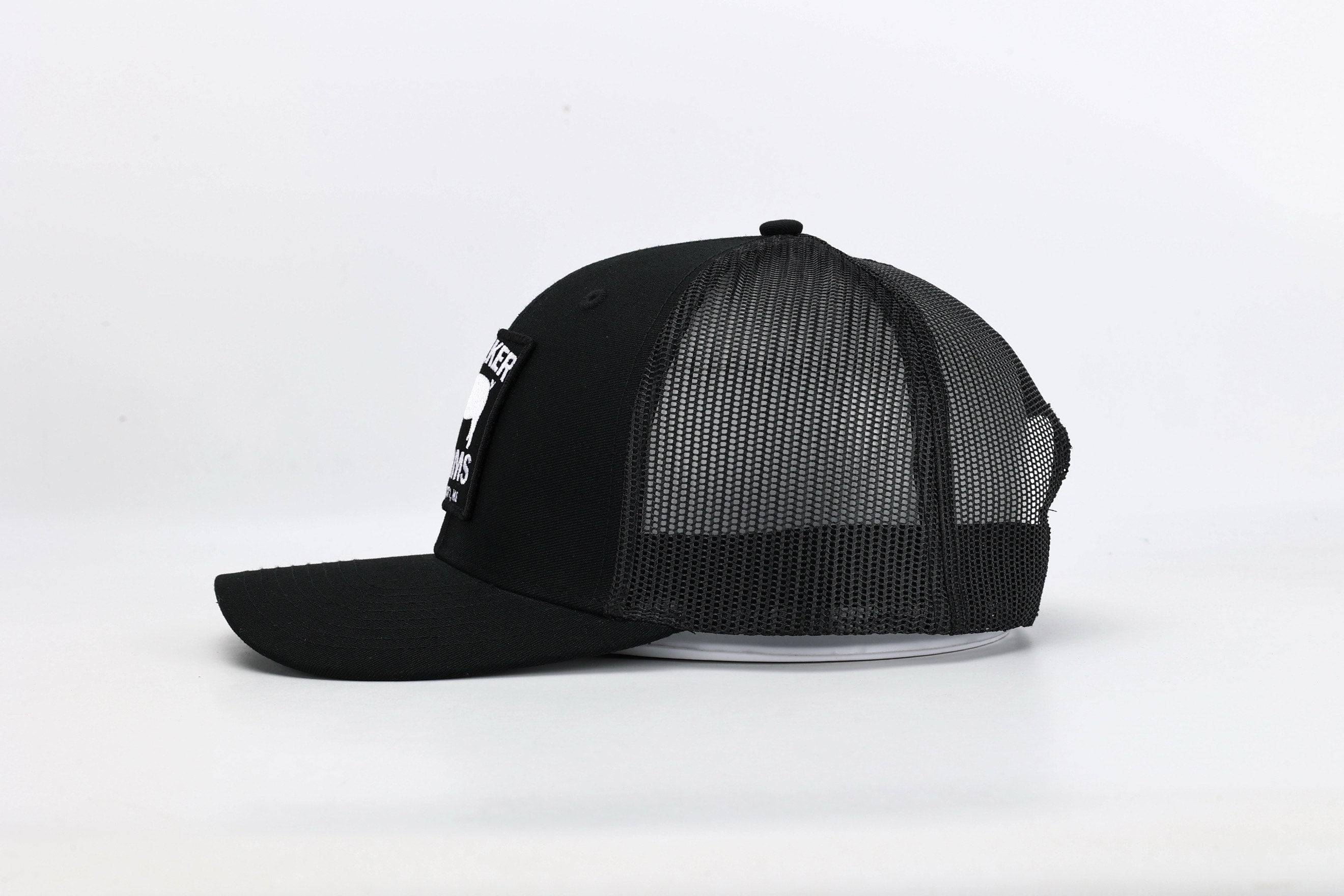 Black Walker Farms Patch Hat
