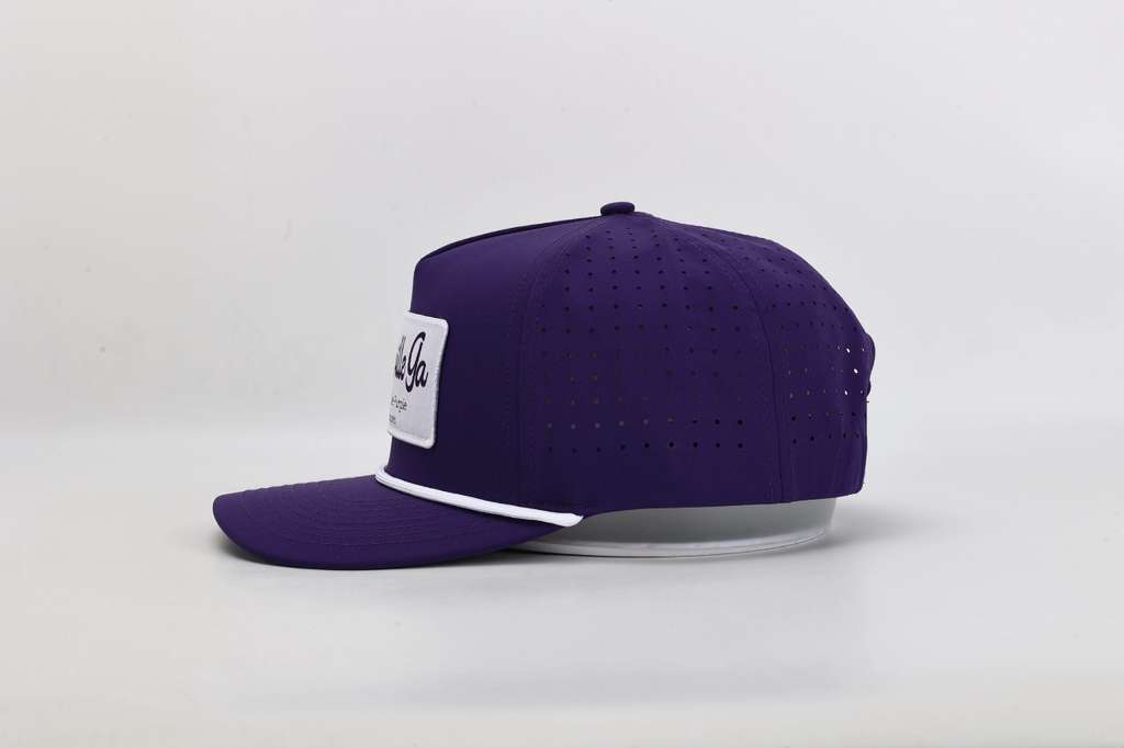 Purple Cartersville, GA Patch Hat