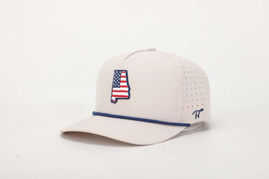 Alabama State Flag Rope Hat