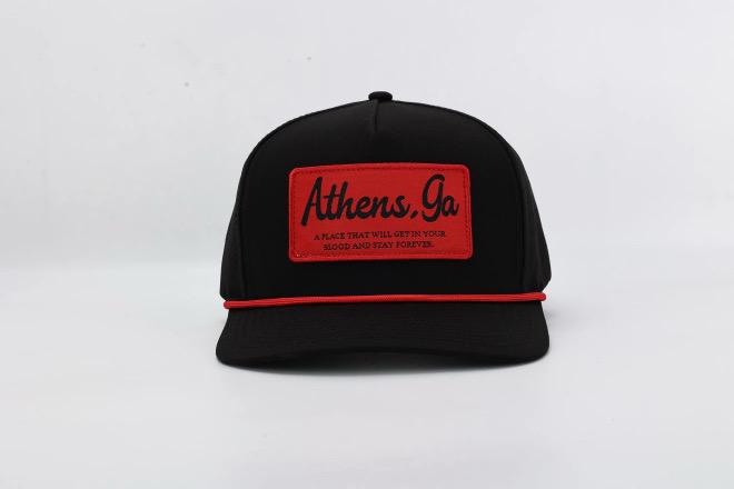Athens, GA Patch Hat with Rope